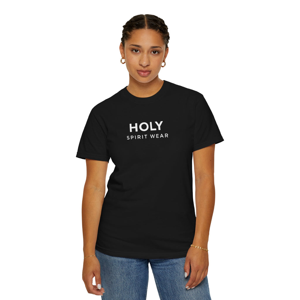 Psalm 144:1 Text Logo - Unisex Casual T-Shirt