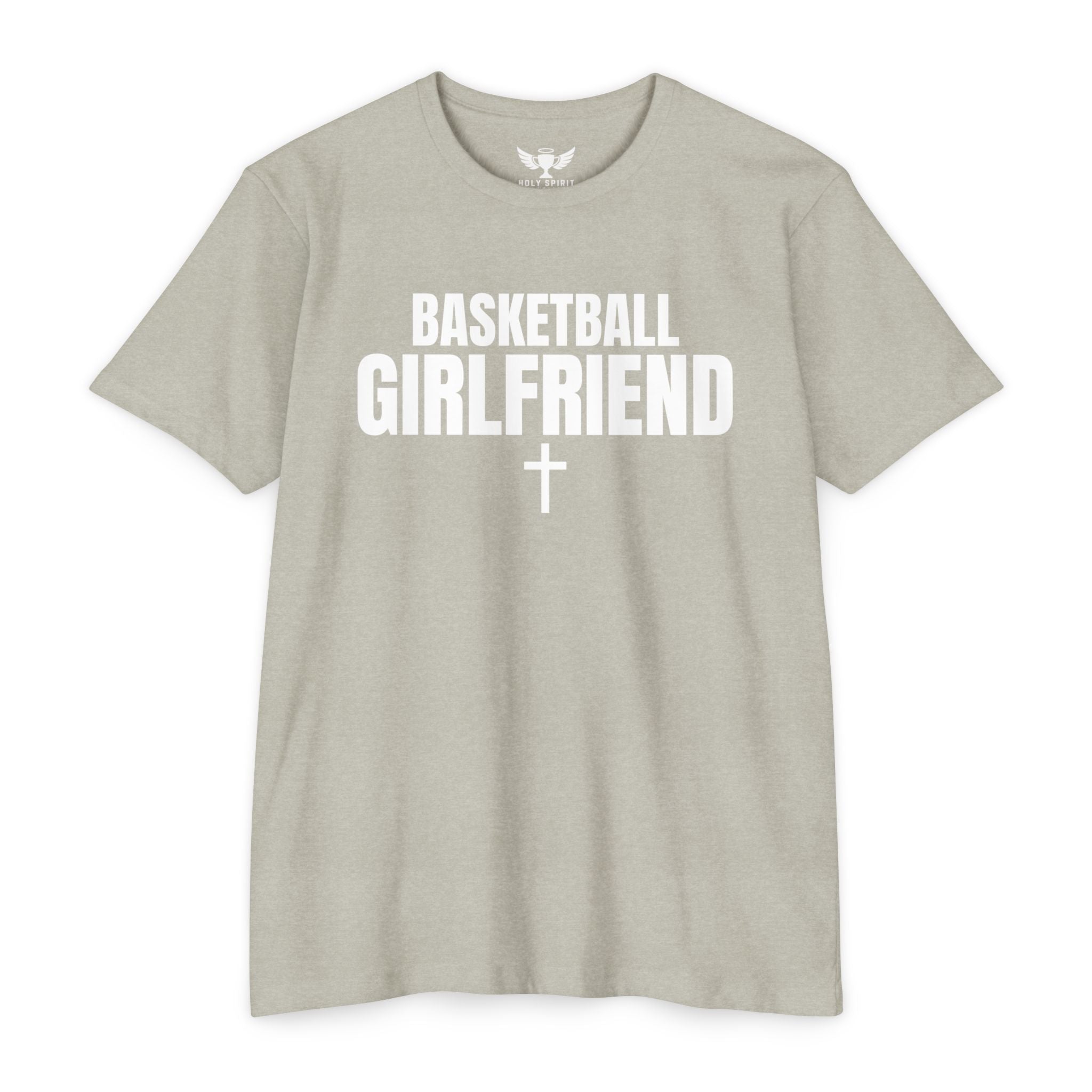 Basketball Girlfriend T-Shirt — Custom Name & Number