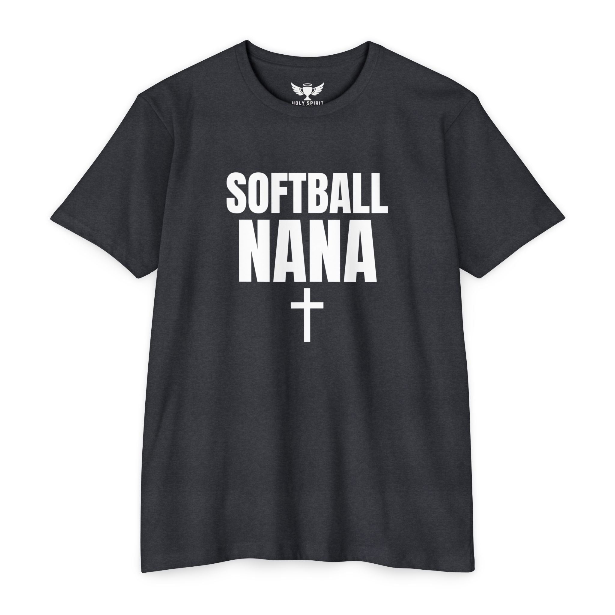 Softball Nana T-Shirt —Custom Name & Number
