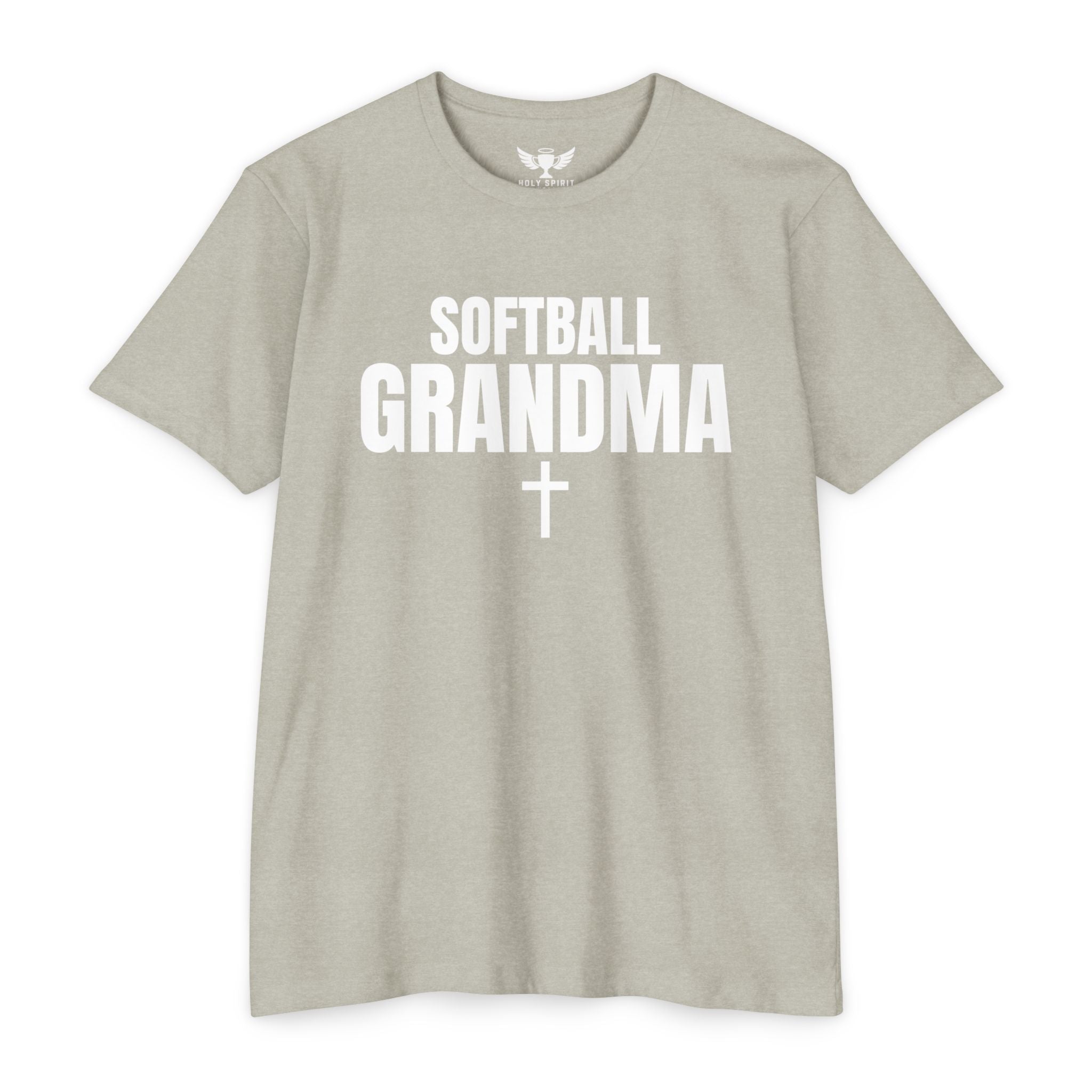 Softball Grandma T-Shirt — Custom Back Name & Number