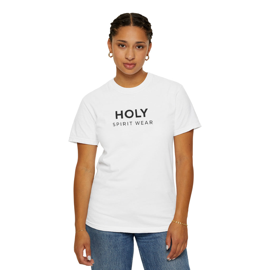 Proverbs 27:17 Text Logo - Unisex Casual T-Shirt