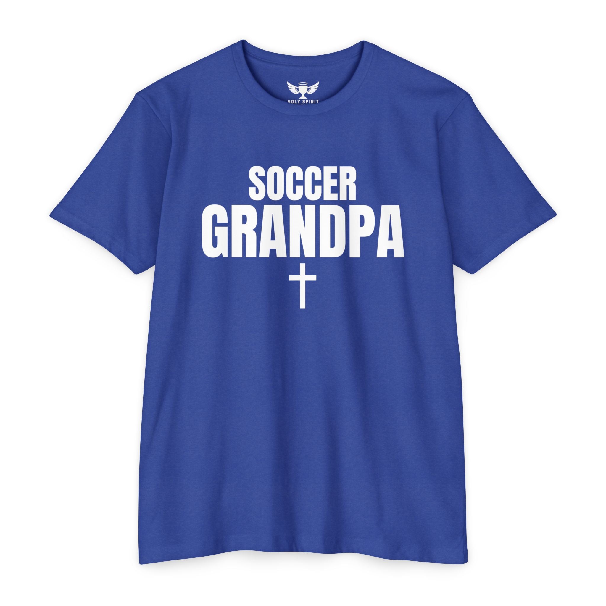 Soccer Grandpa T-Shirt — Personalized Back Number Jersey Tee