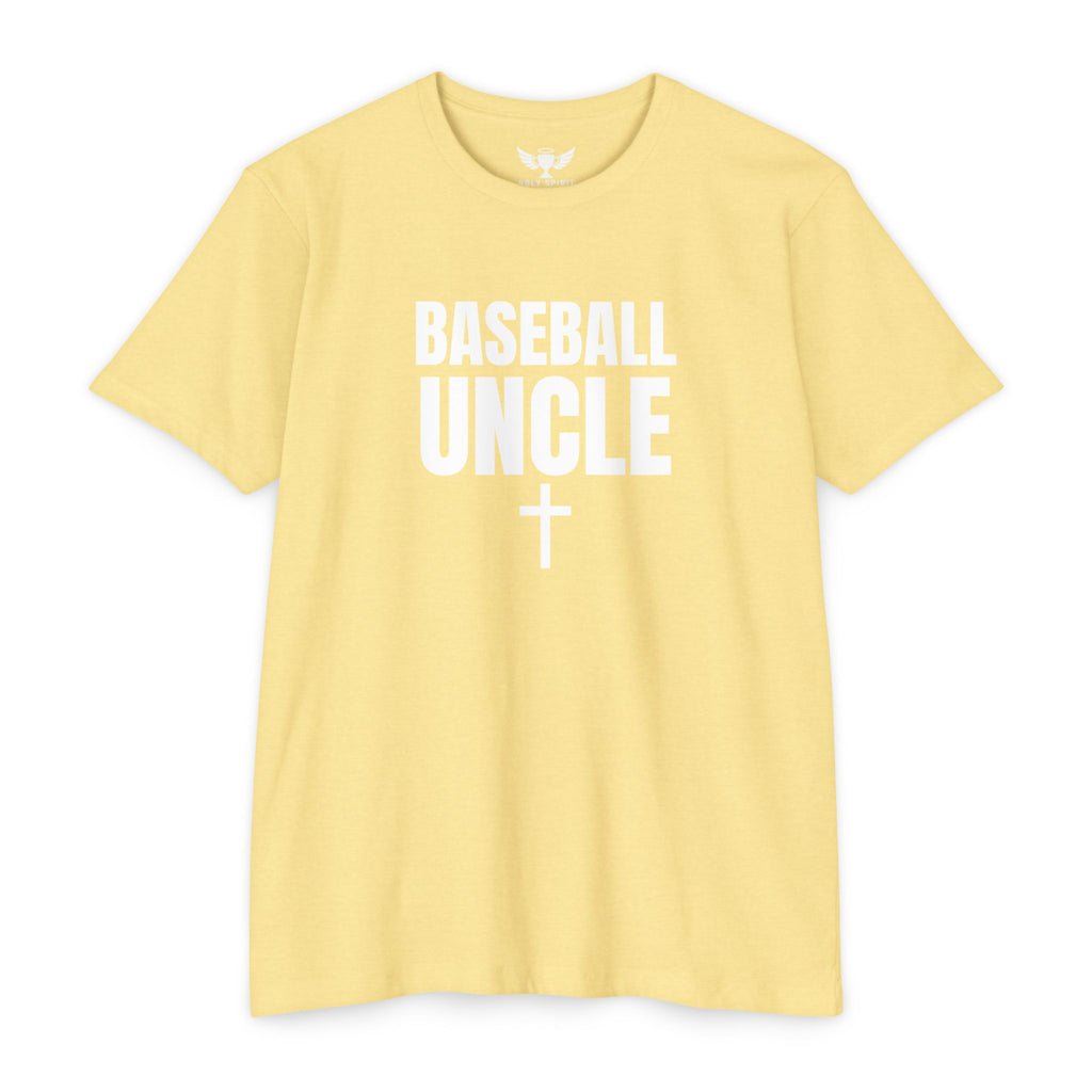 Baseball Uncle T-Shirt — Custom Back Name & Number