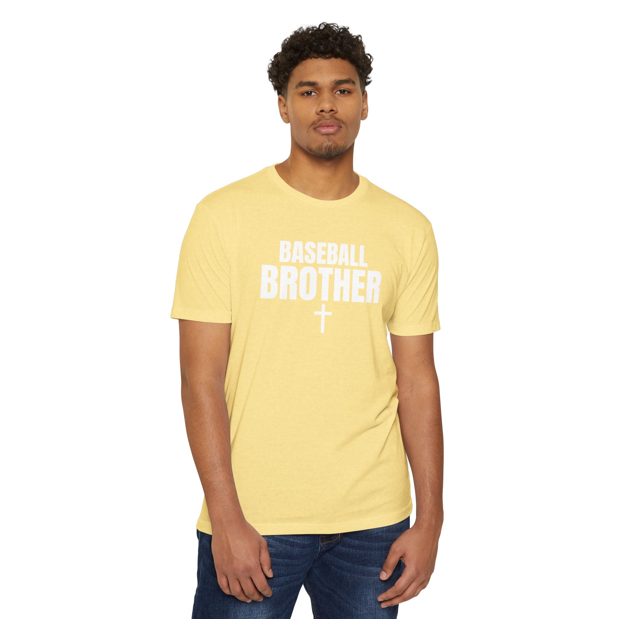 Baseball Brother T-Shirt — Custom Back Name & Number