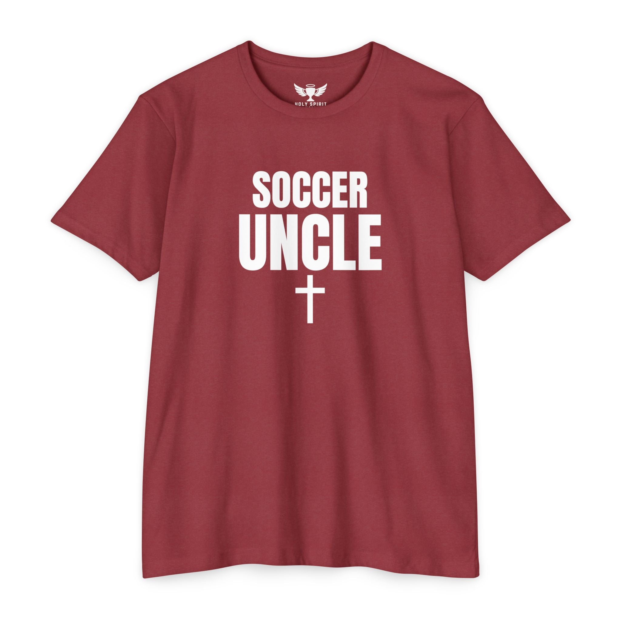 Soccer Uncle T-Shirt — Custom Name & Number Sports Tee