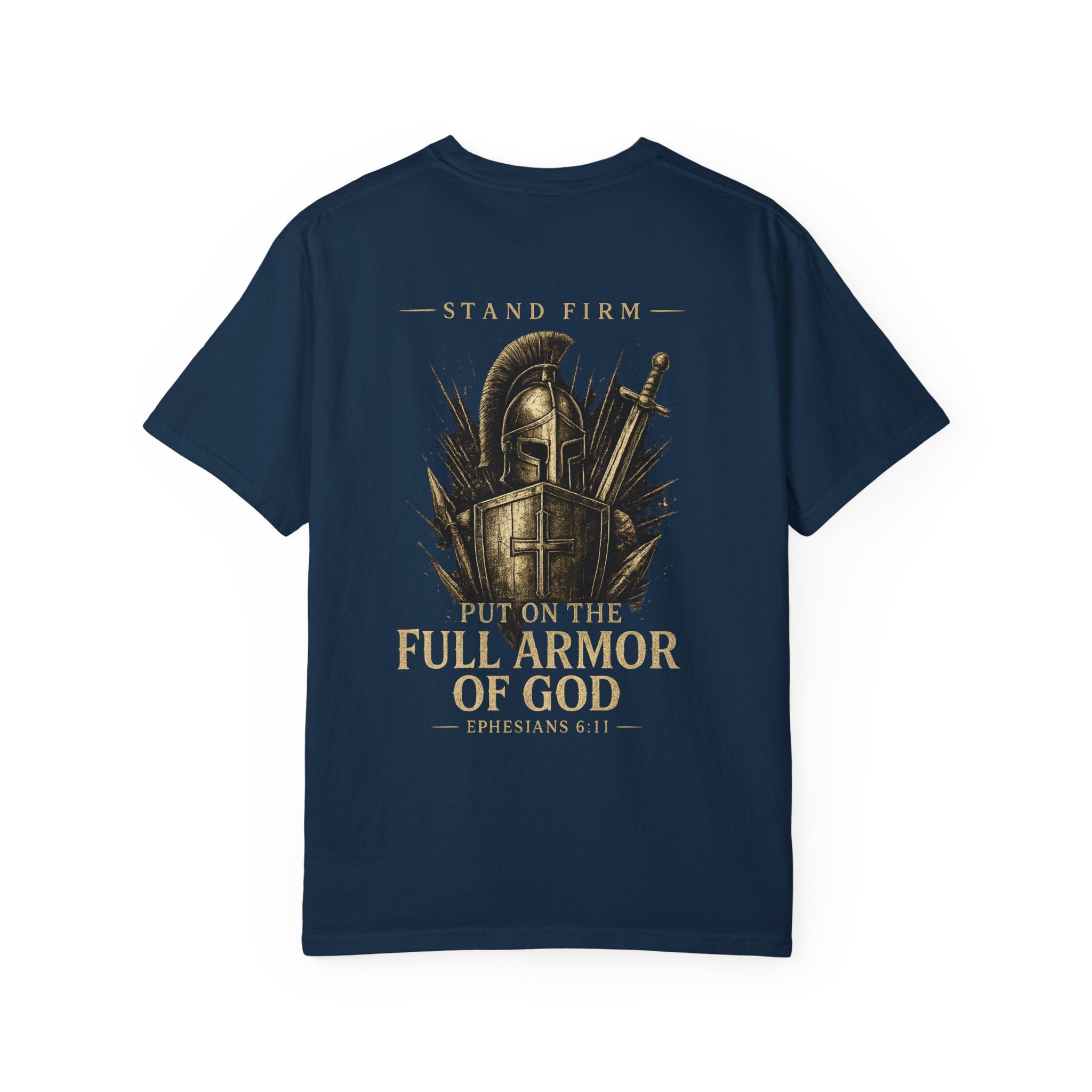 Ephesians 6:11 Streetwear T-Shirt — Comfort Colors Garment-Dyed Tee