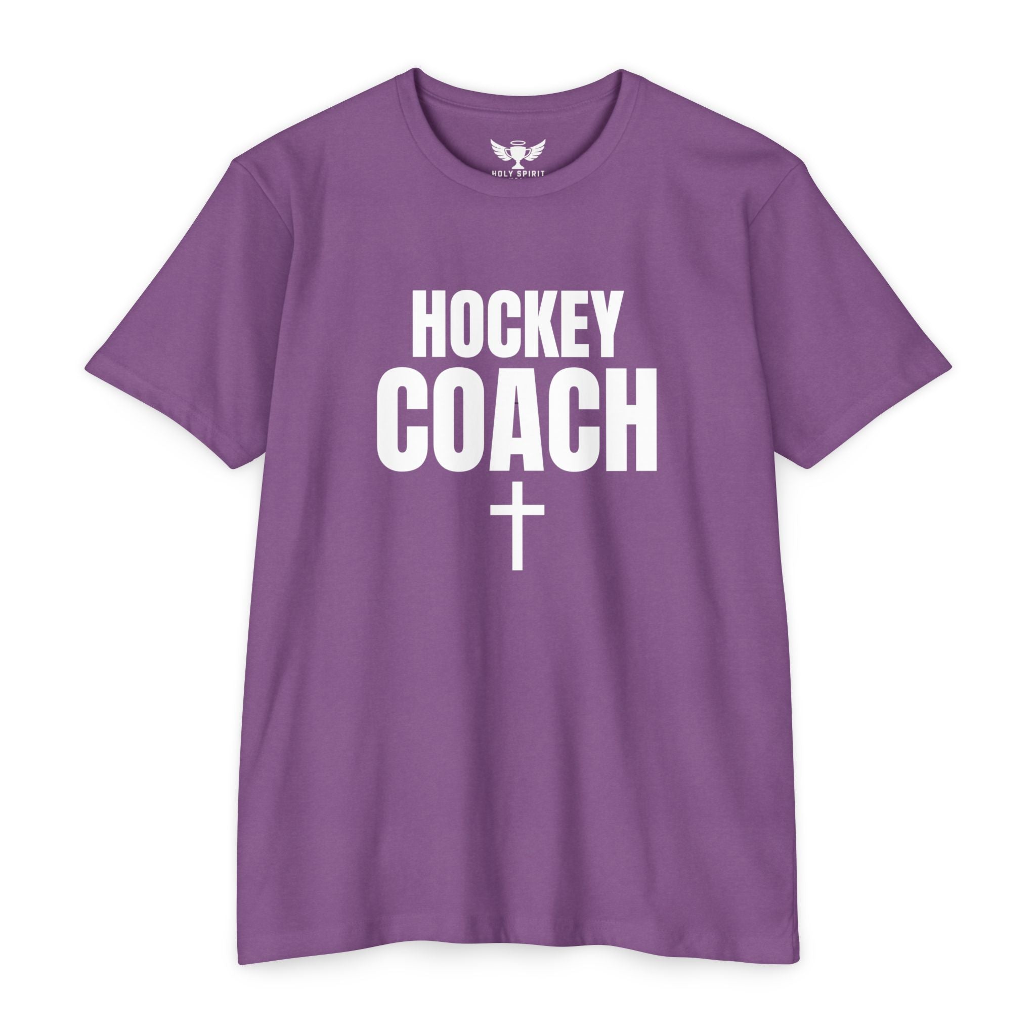 Hockey Coach T-Shirt — Personalized Name & Number Jersey