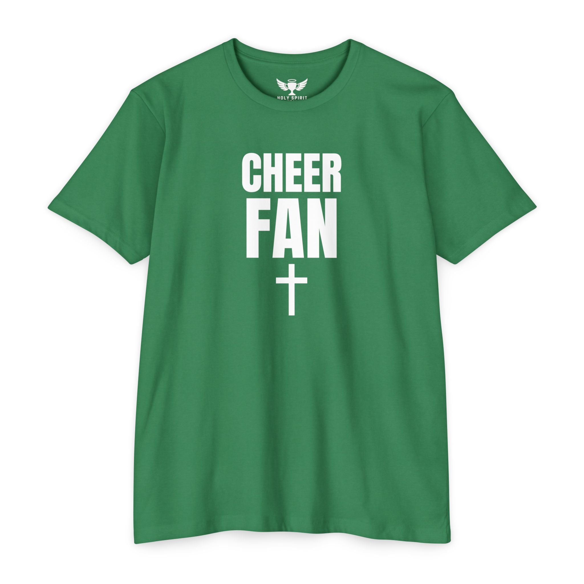 Cheer Fan T-Shirt — Personalized Back Name & Number