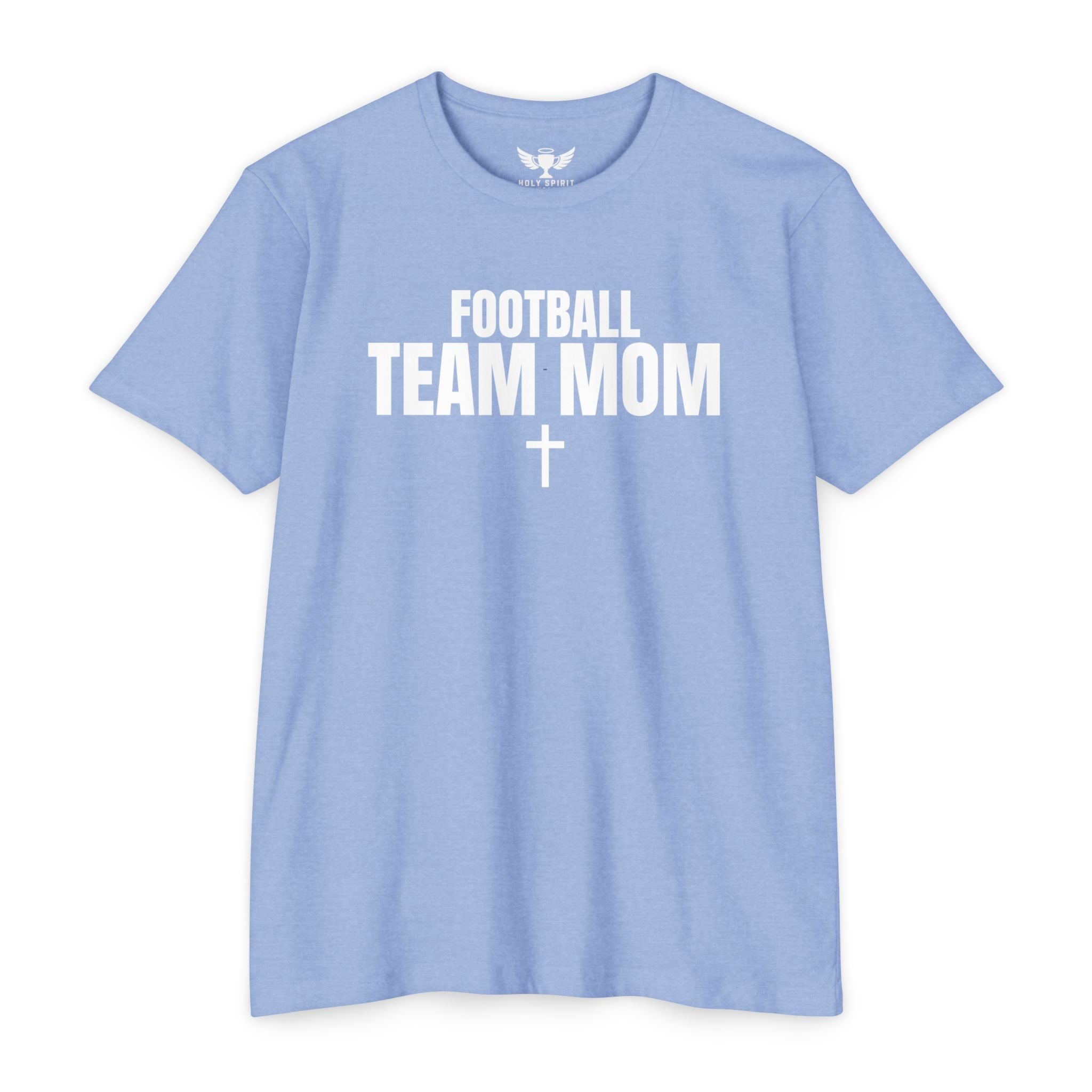Football Team Mom T-Shirt — Personalized Back Number Jersey