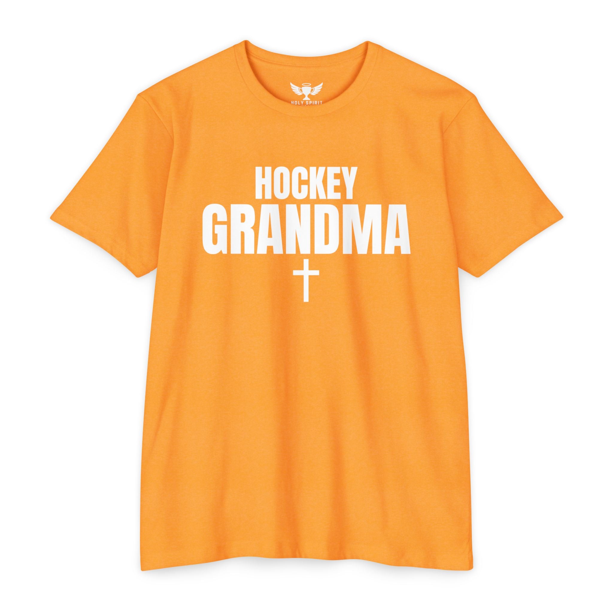 Hockey Grandma T-Shirt — Custom Back Name & Number Jersey