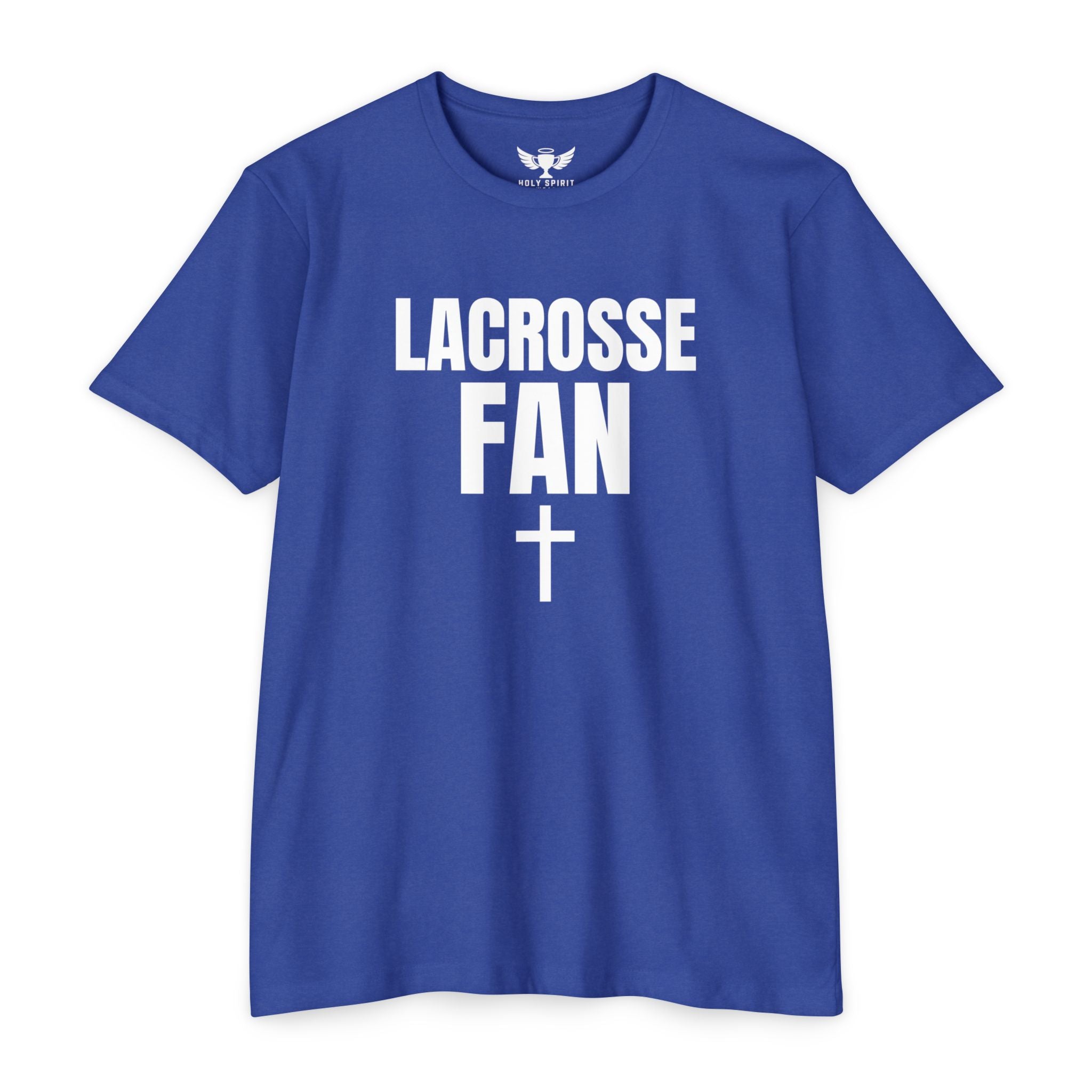 Lacrosse Fan T-Shirt — Custom Back Name & Number