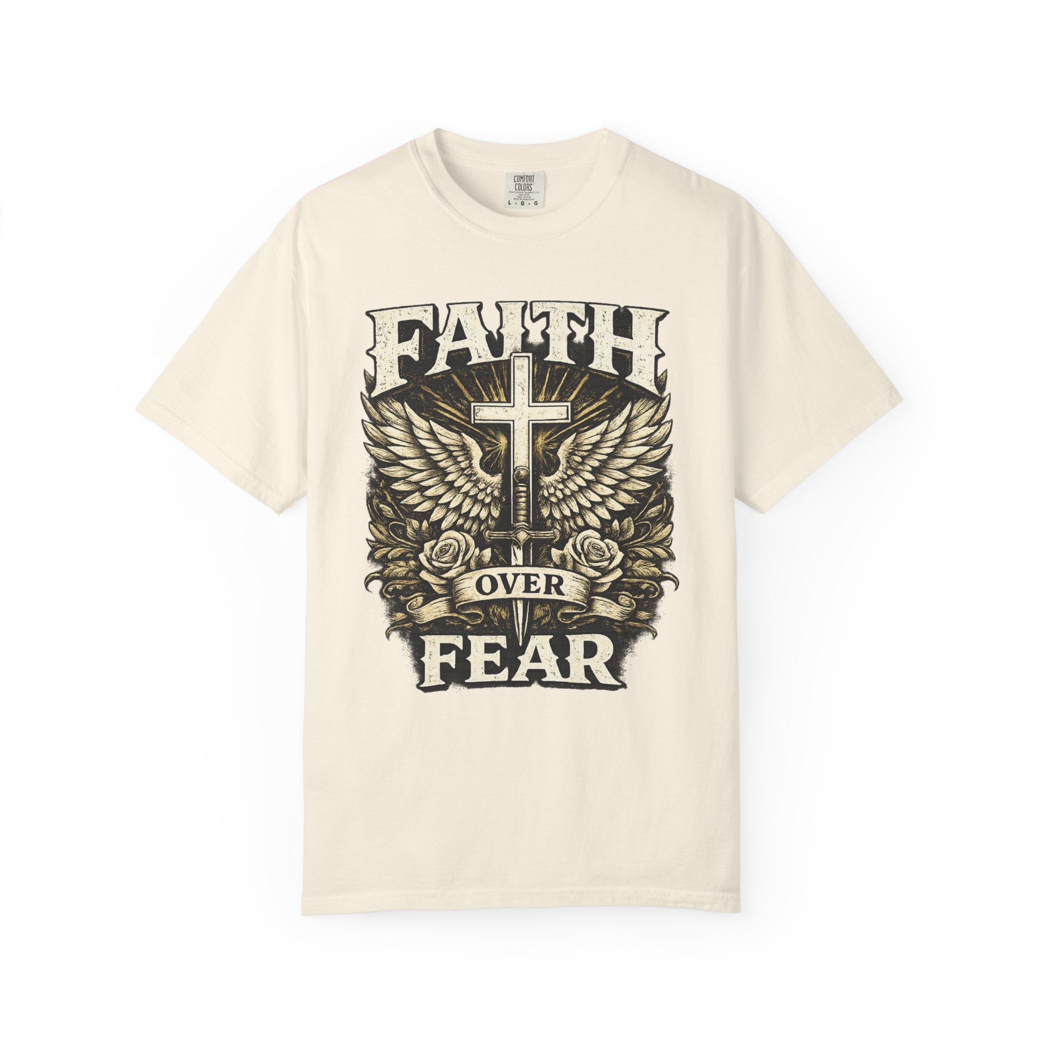 Faith Over Fear T‑Shirt — Bold Christian Street Wear Tee
