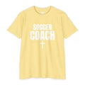 Soccer Coach T-Shirt — Custom Name & Number Sports Tee