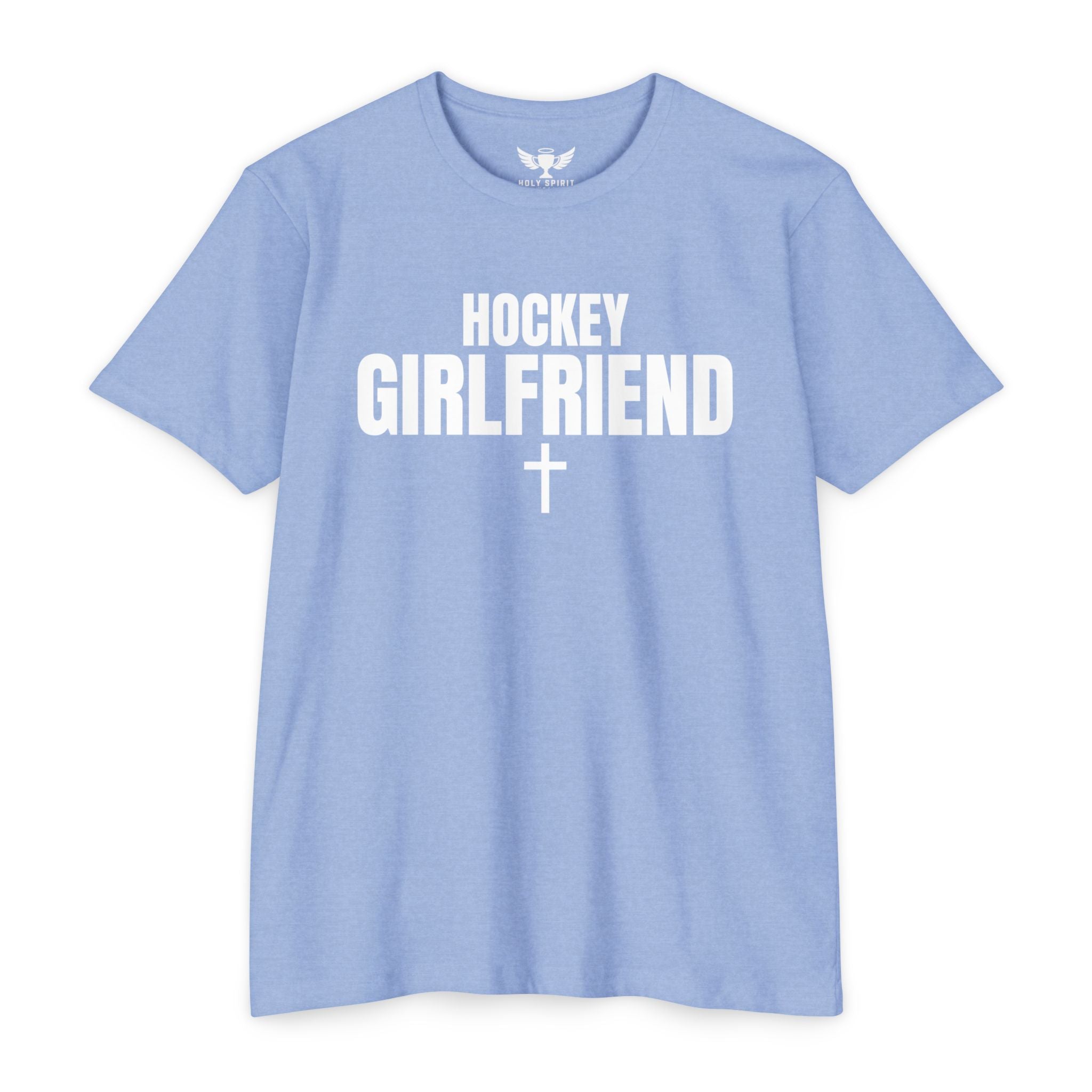 Hockey Girlfriend Tshirt — Custom Name & Number Sports Tee