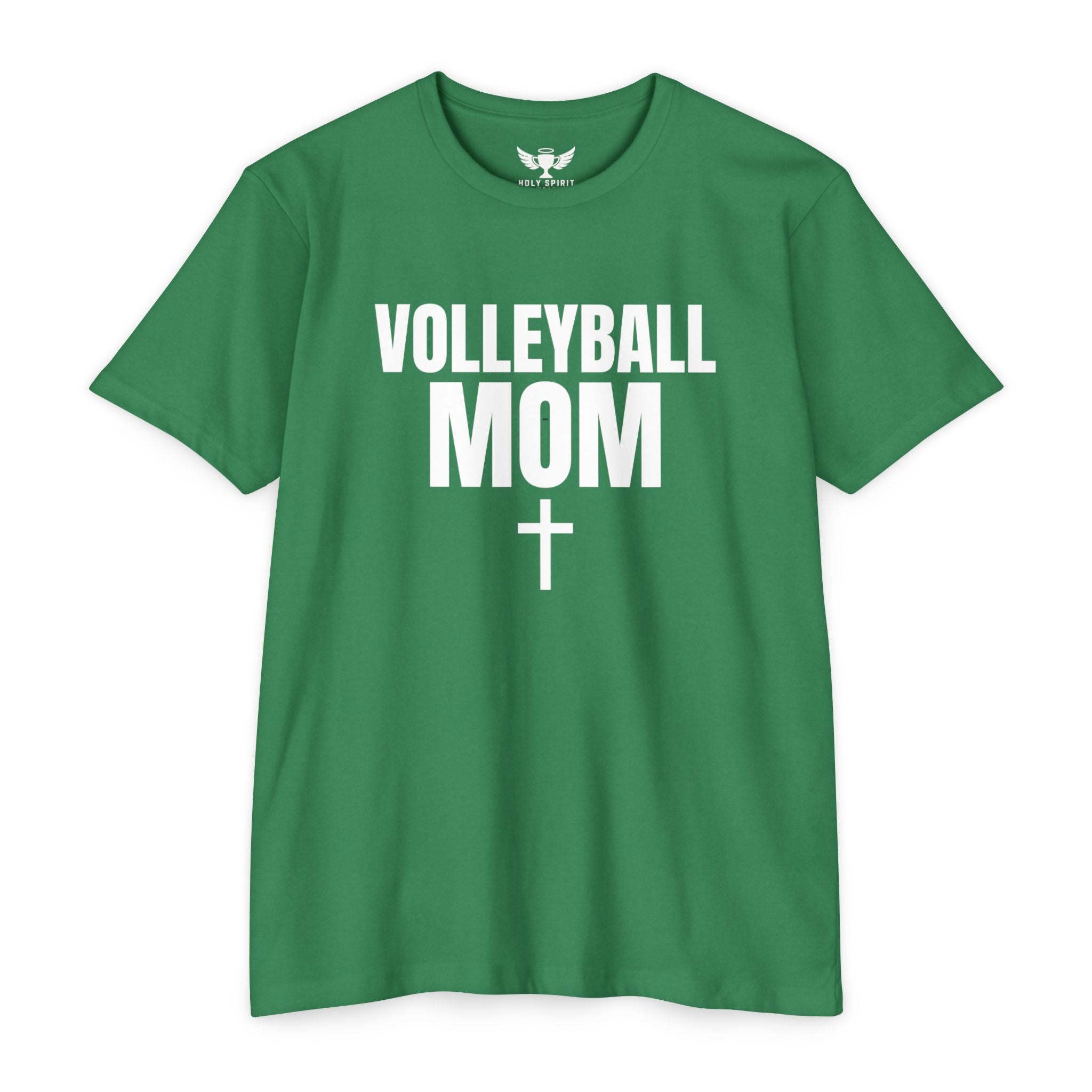 Volleyball Mom T‑Shirt — Custom Name & Number Sports Tee