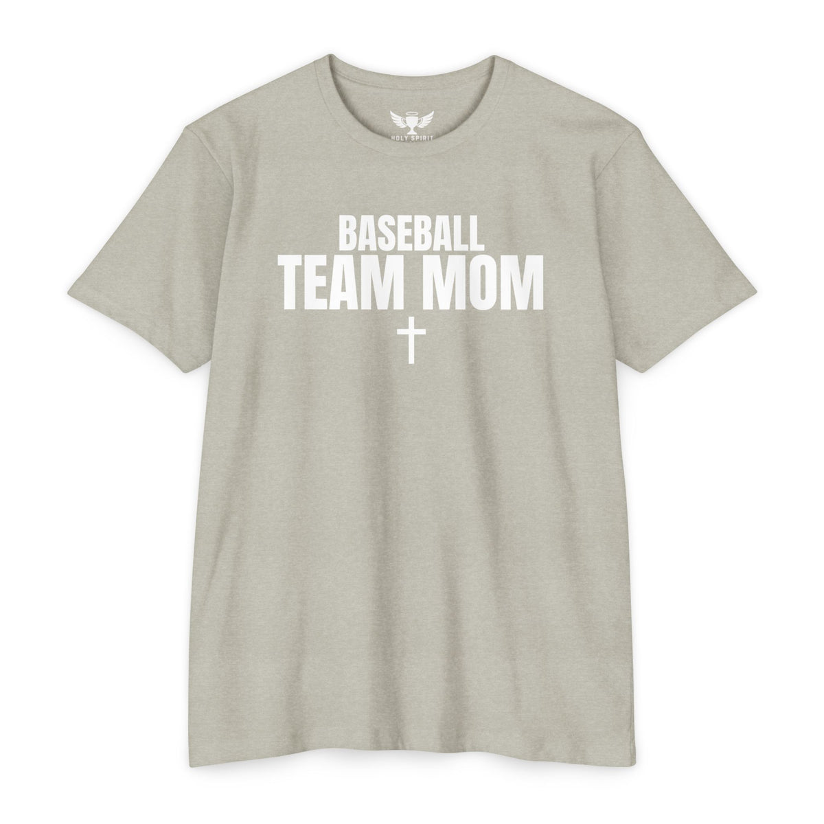Baseball Team Mom T-Shirt — Custom Back Name & Number