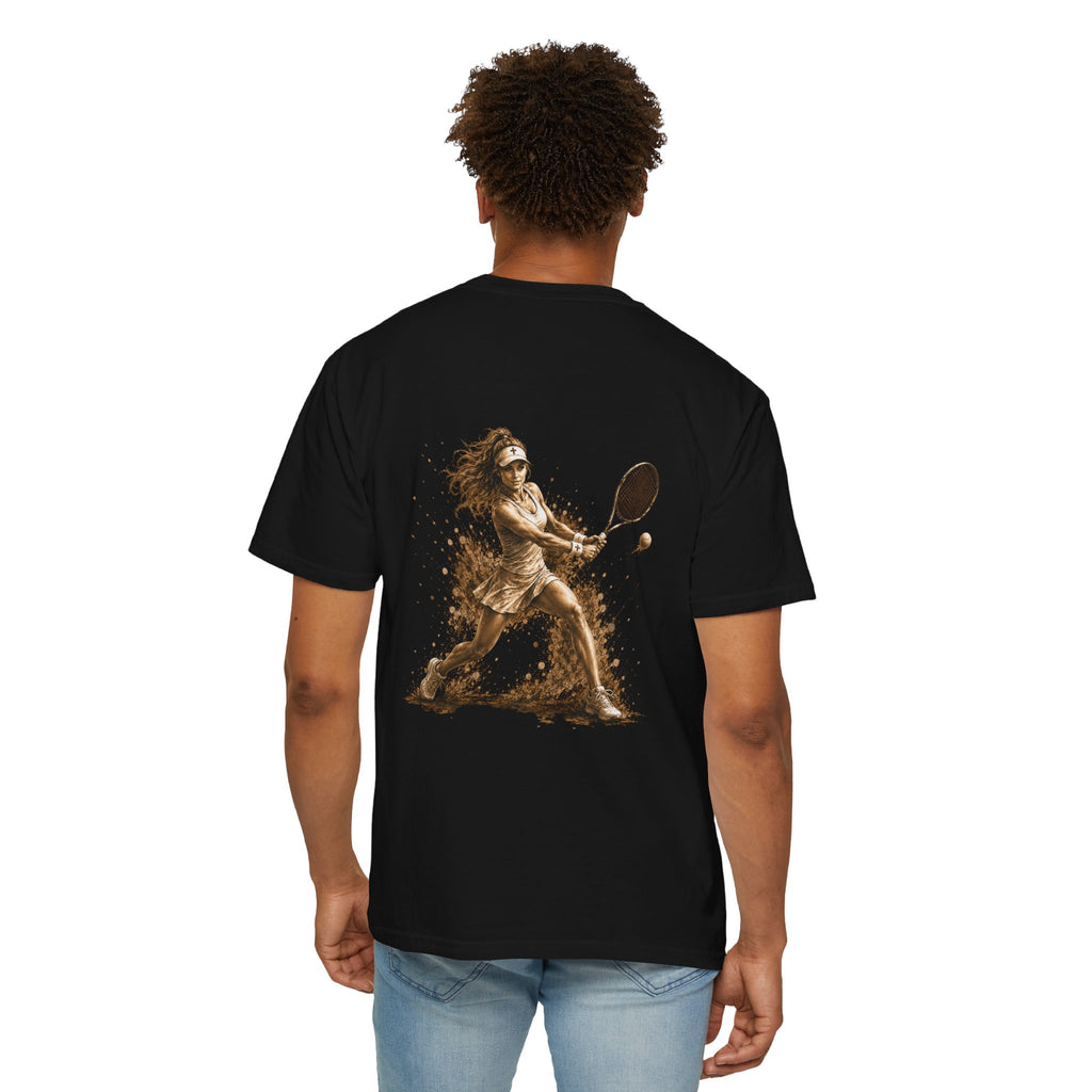 All Glory To God - Women's Tennis Tee — Faith-Based Athletic T-Shirt