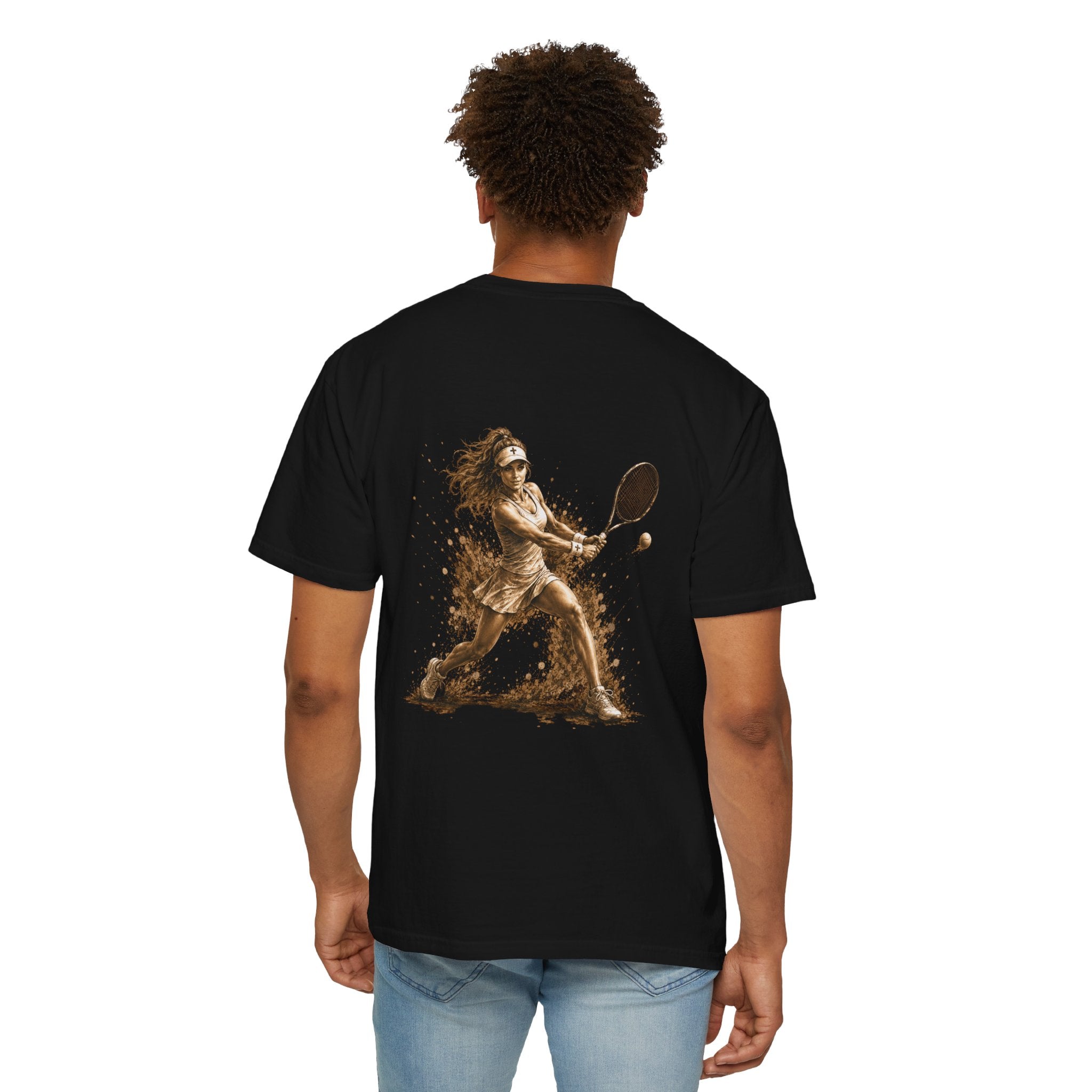 All Glory To God - Women's Tennis Tee — Faith-Based Athletic T-Shirt