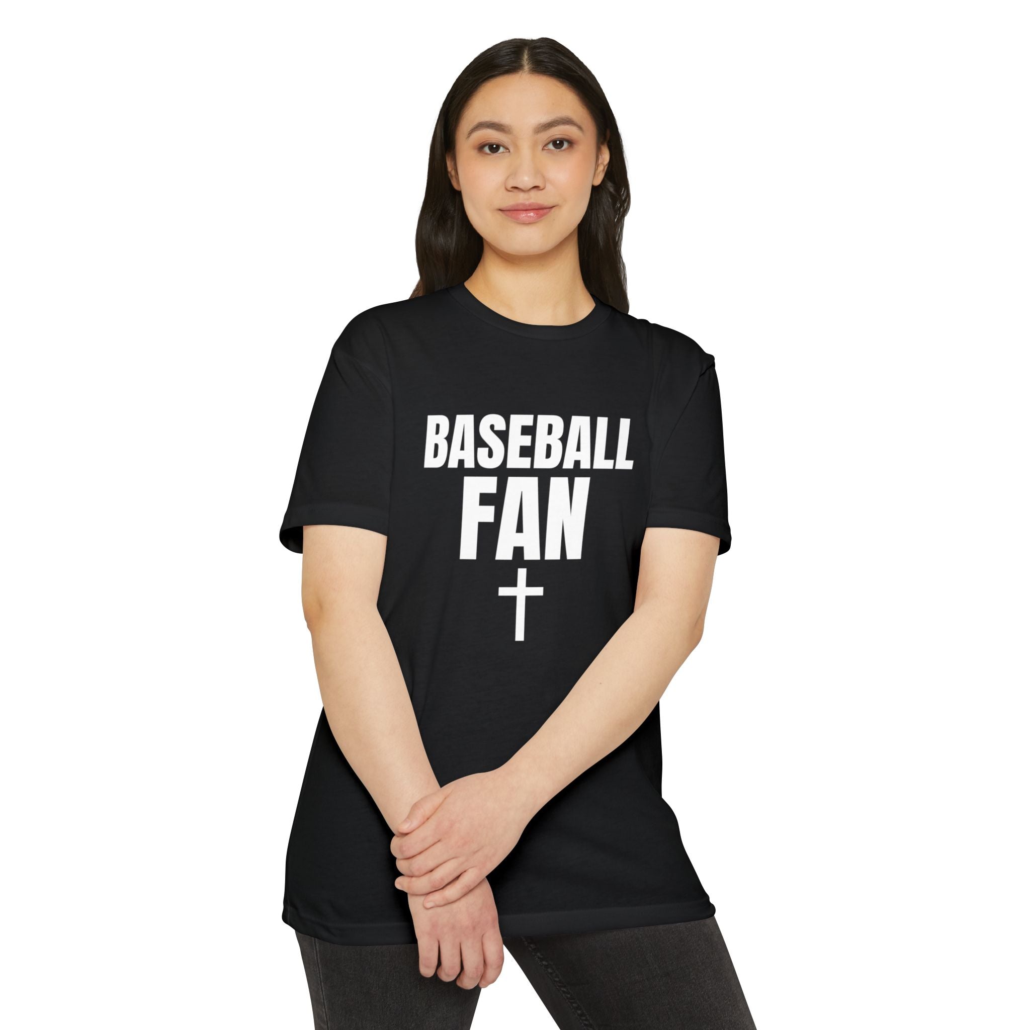 Baseball Fan T-Shirt — Custom Back Name & Number