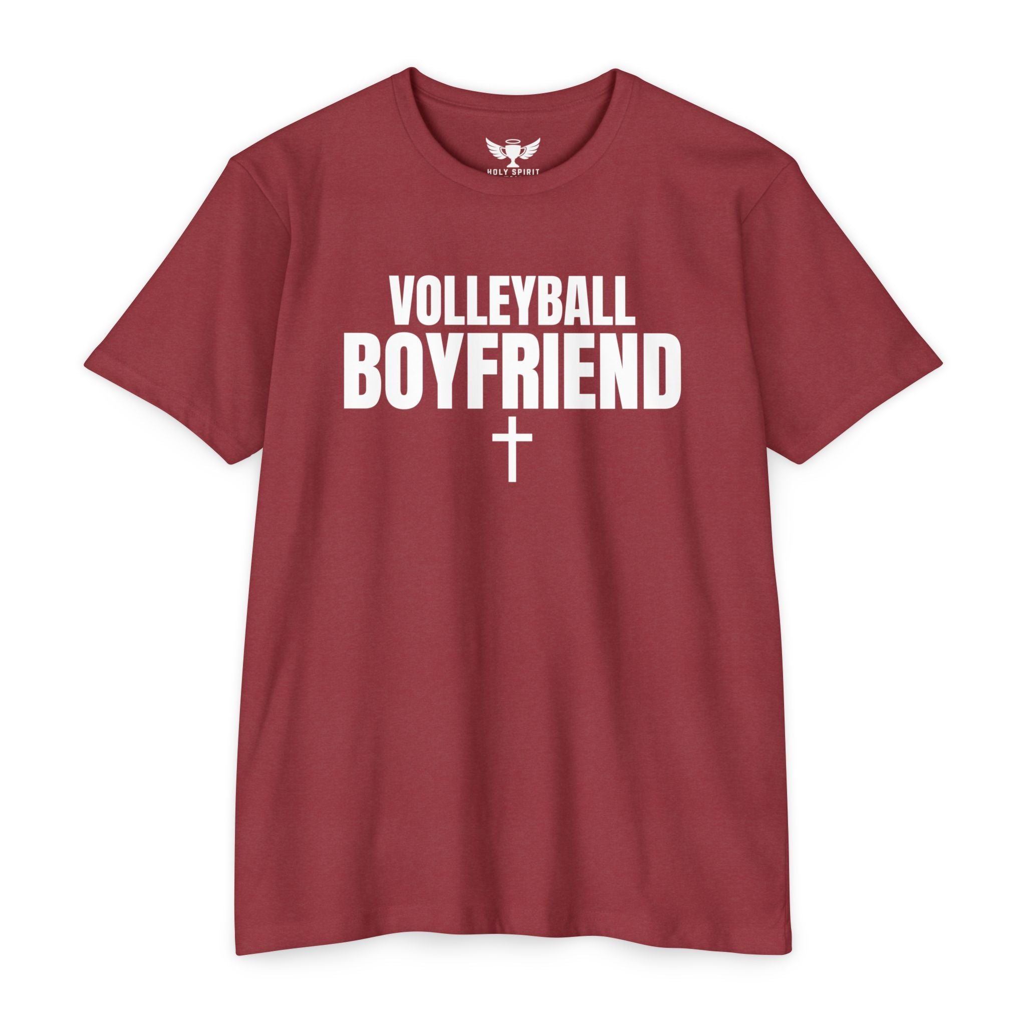 Volleyball Boyfriend T-Shirt — Custom Name & Number