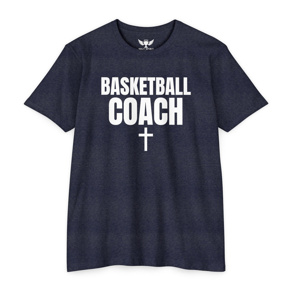 Basketball Coach T-Shirt — Custom Back Name & Number