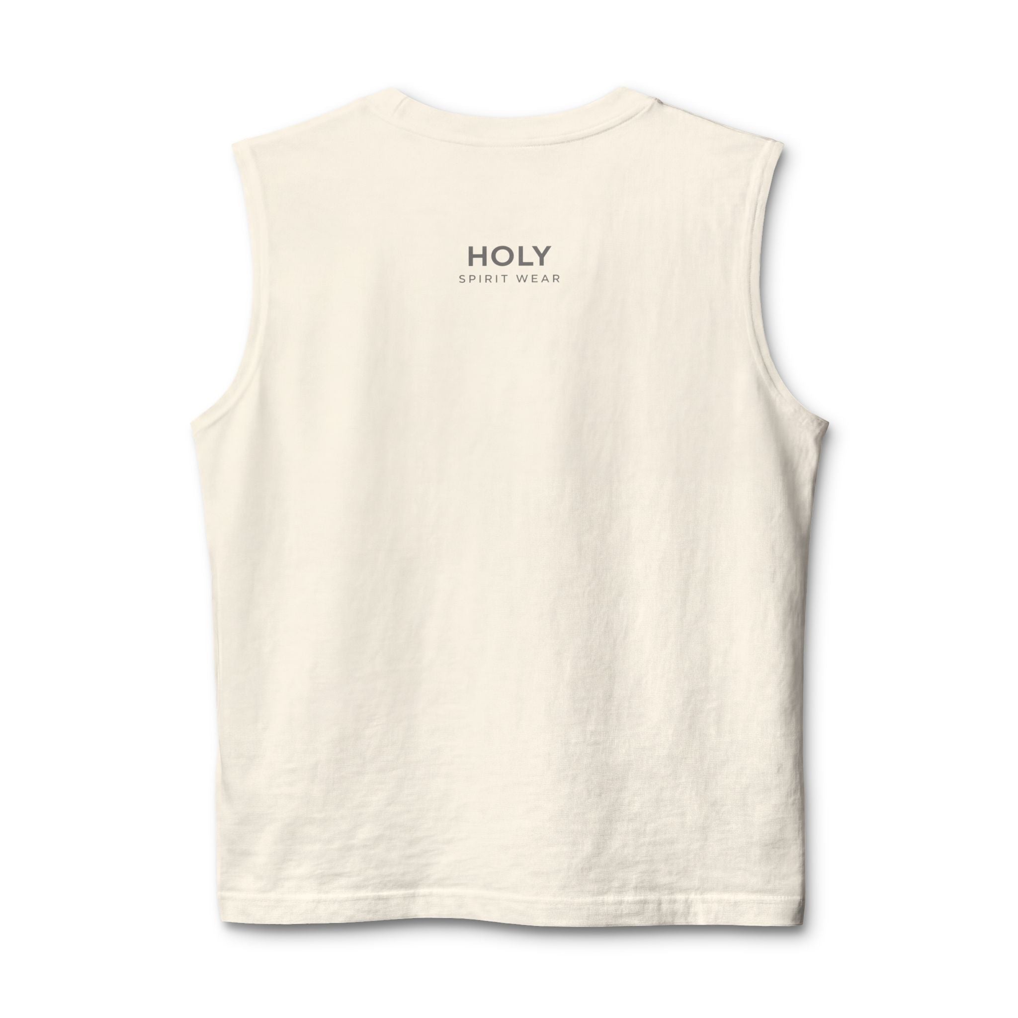 Psalm 144:1 Unisex Muscle Tank Text Logo