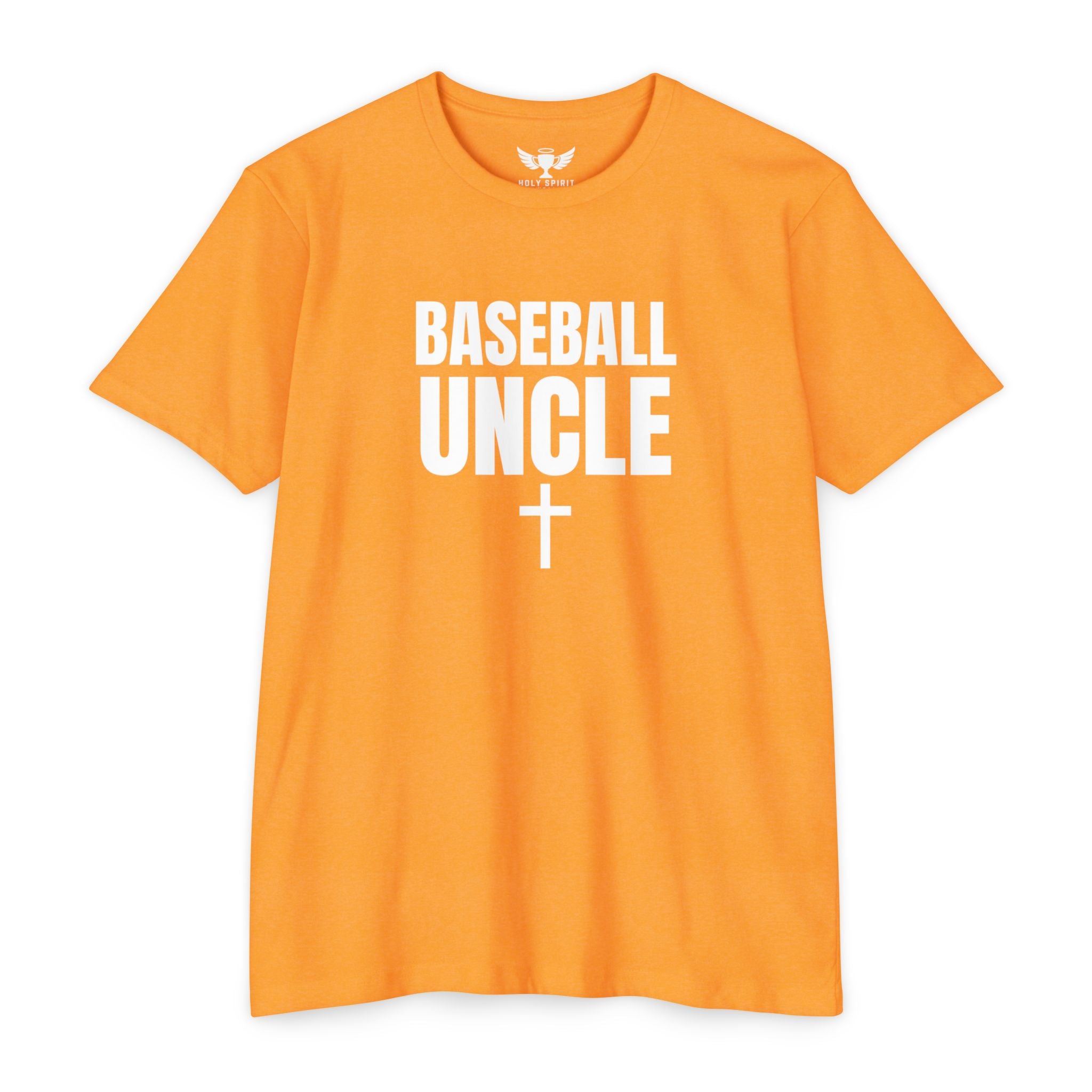 Baseball Uncle T-Shirt — Custom Back Name & Number