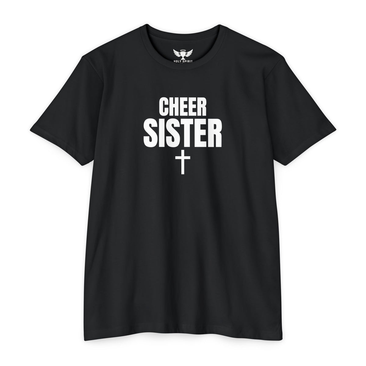 Cheer Sister T-Shirt — Personalized Back Name and Number