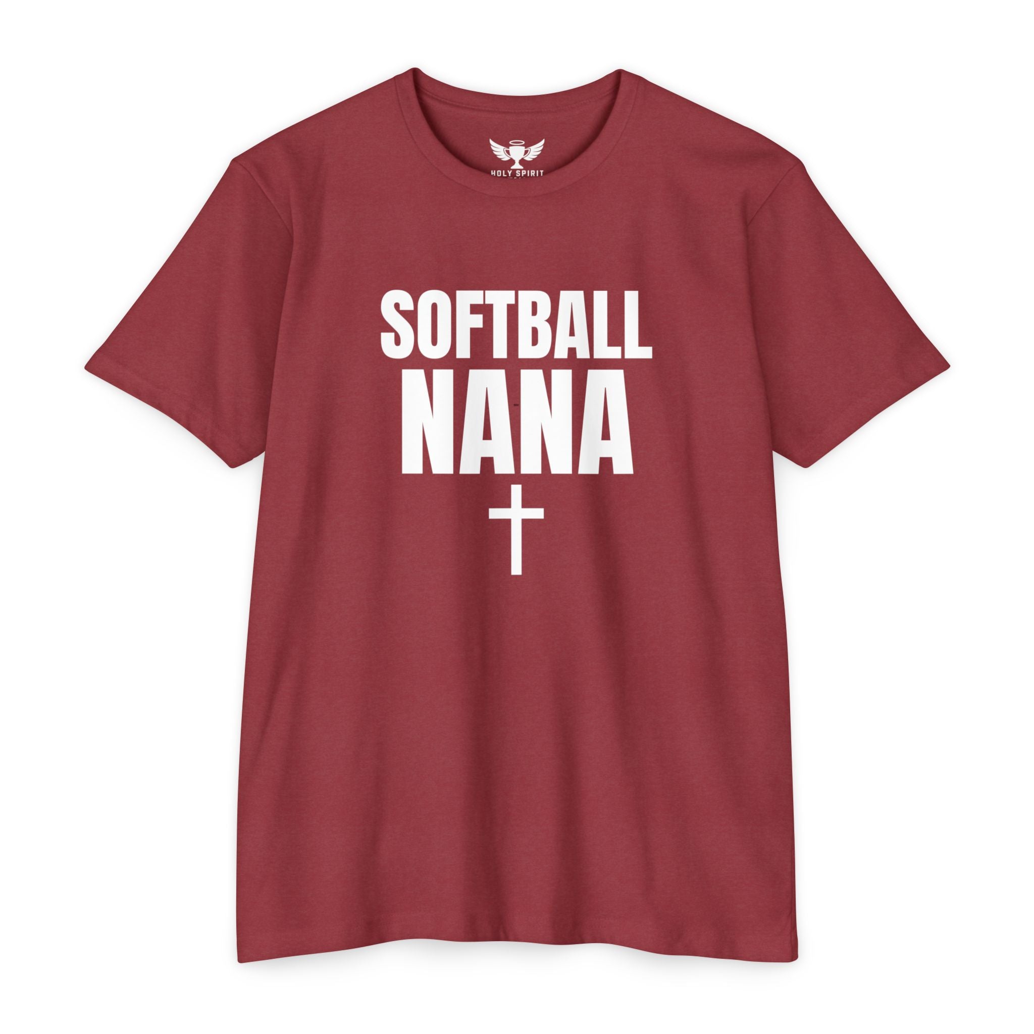 Softball Nana T-Shirt —Custom Name & Number