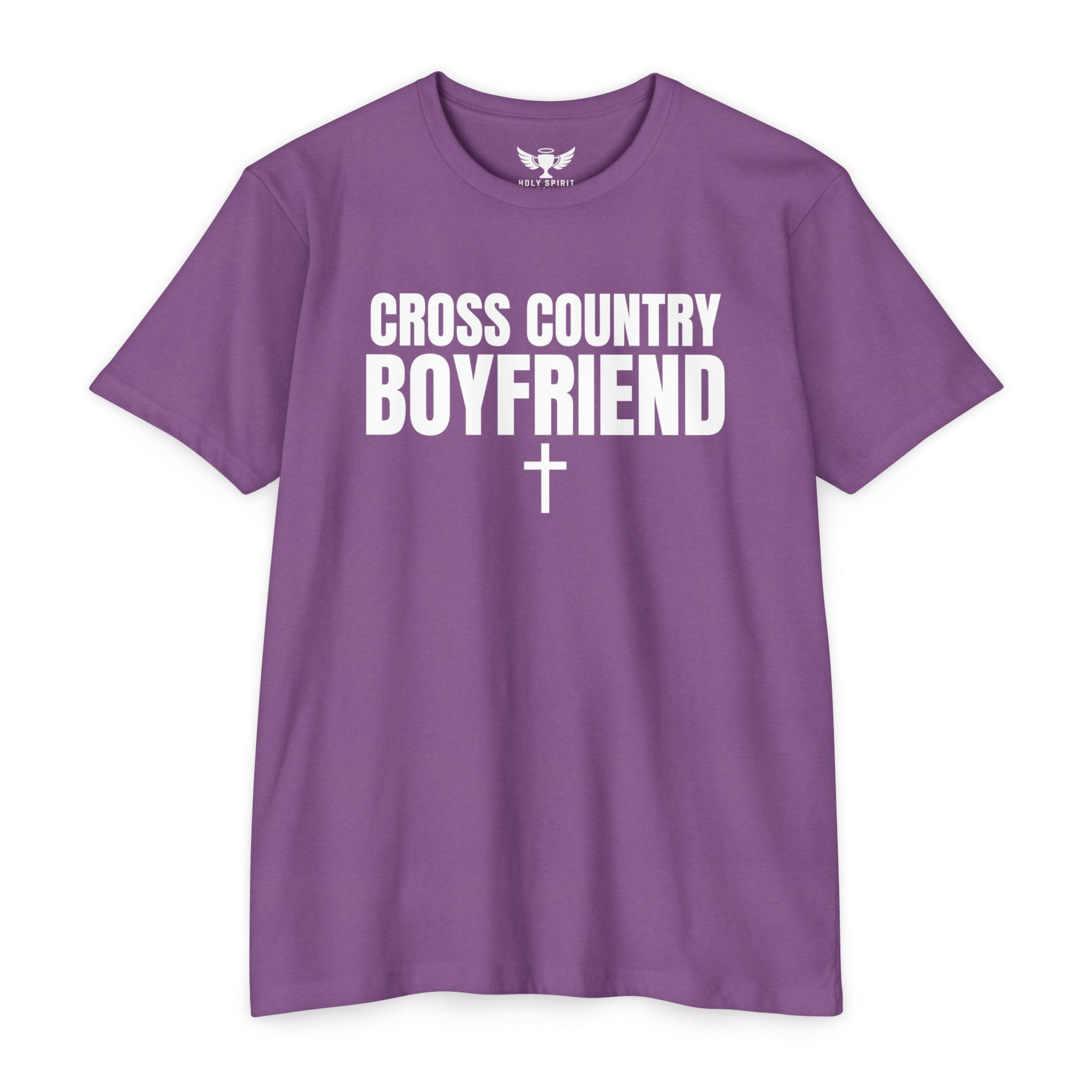 Cross Country Boyfriend T-Shirt — Personalized Back Number Track Tee