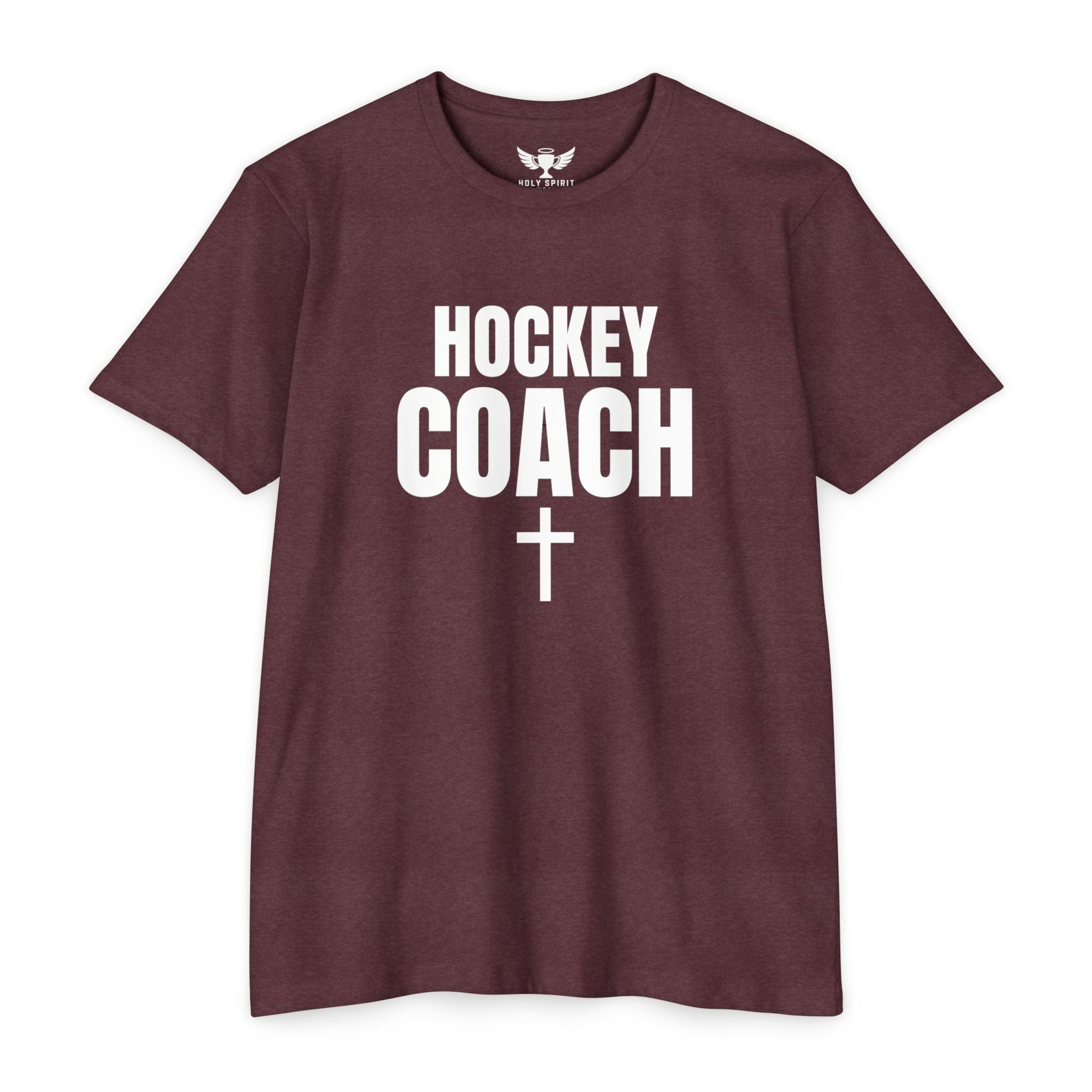 Hockey Coach T-Shirt — Personalized Name & Number Jersey