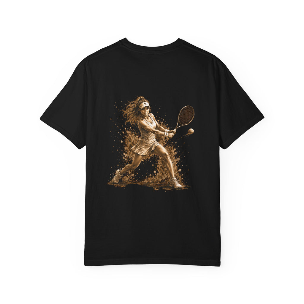 All Glory To God - Women's Tennis Tee — Faith-Based Athletic T-Shirt