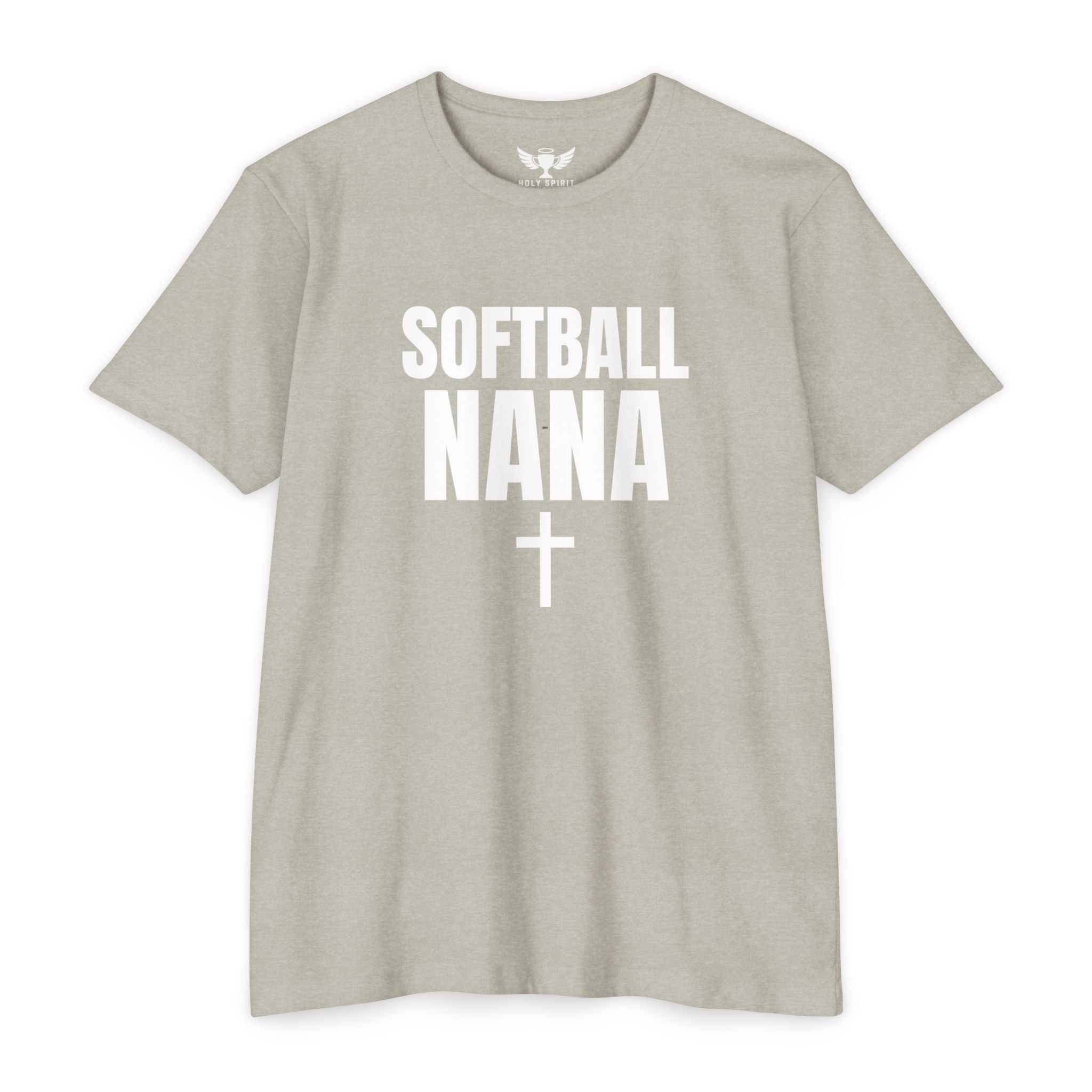 Softball Nana T-Shirt —Custom Name & Number