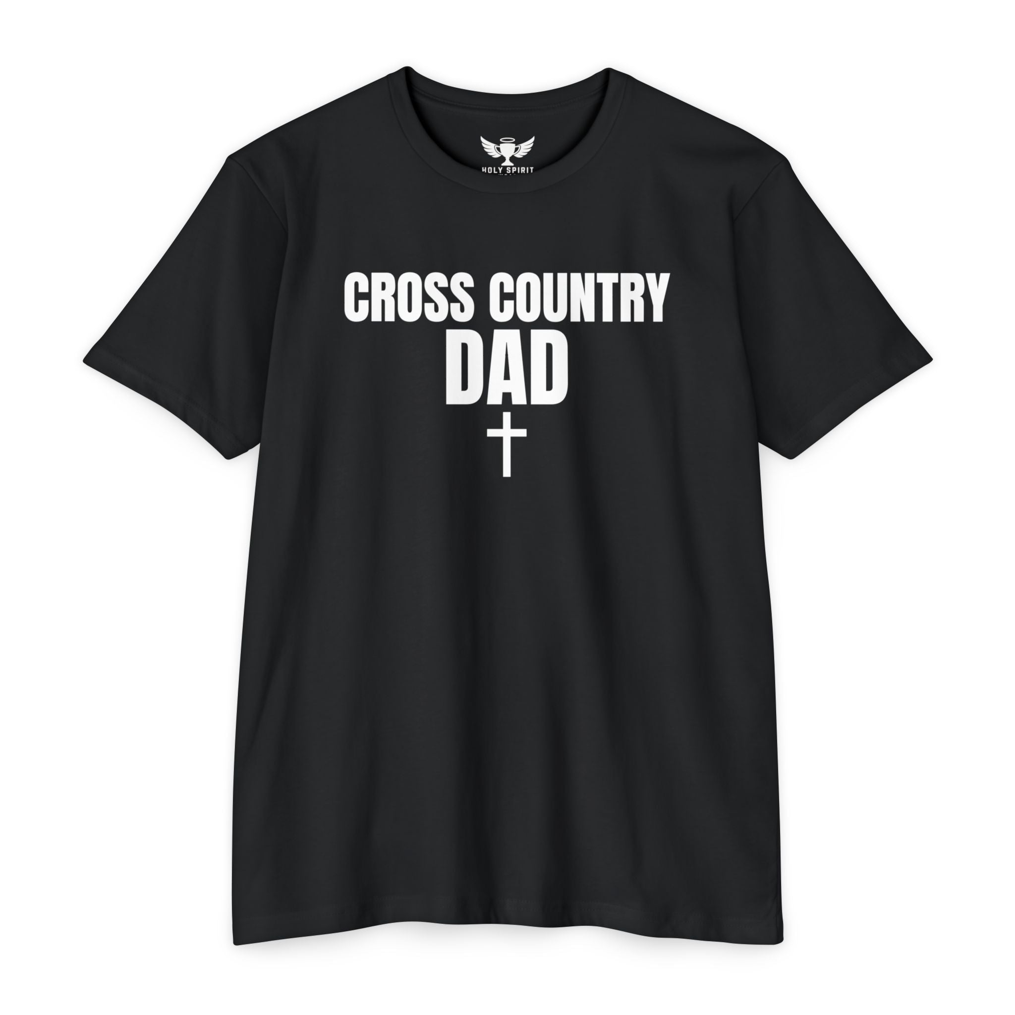 Cross Country Dad T-Shirt — Custom Name & Number Sports Tee