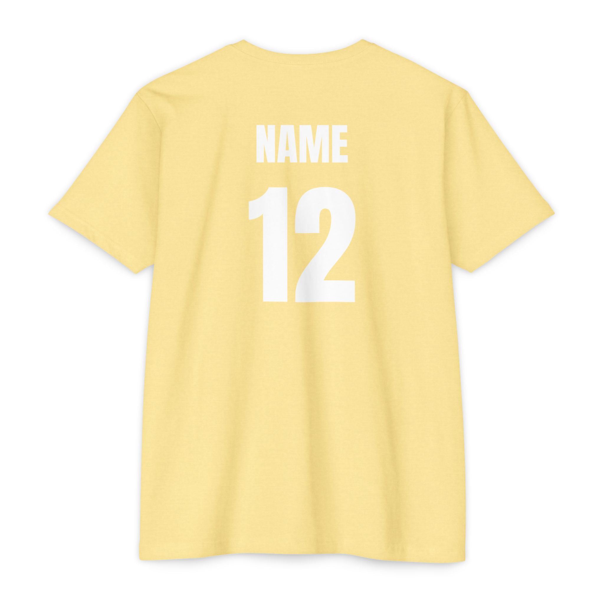 Baseball Grandma T-Shirt — Custom Back Name & Number