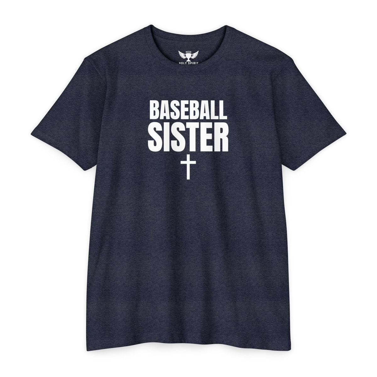 Baseball Sister T-Shirt — Personalized Back Name & Number
