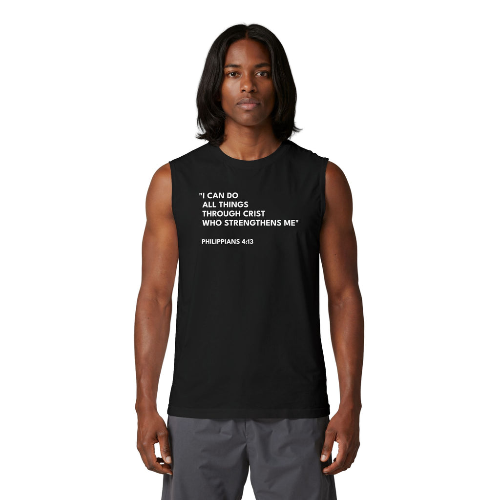 Philippians 4:13 Unisex Muscle Tank