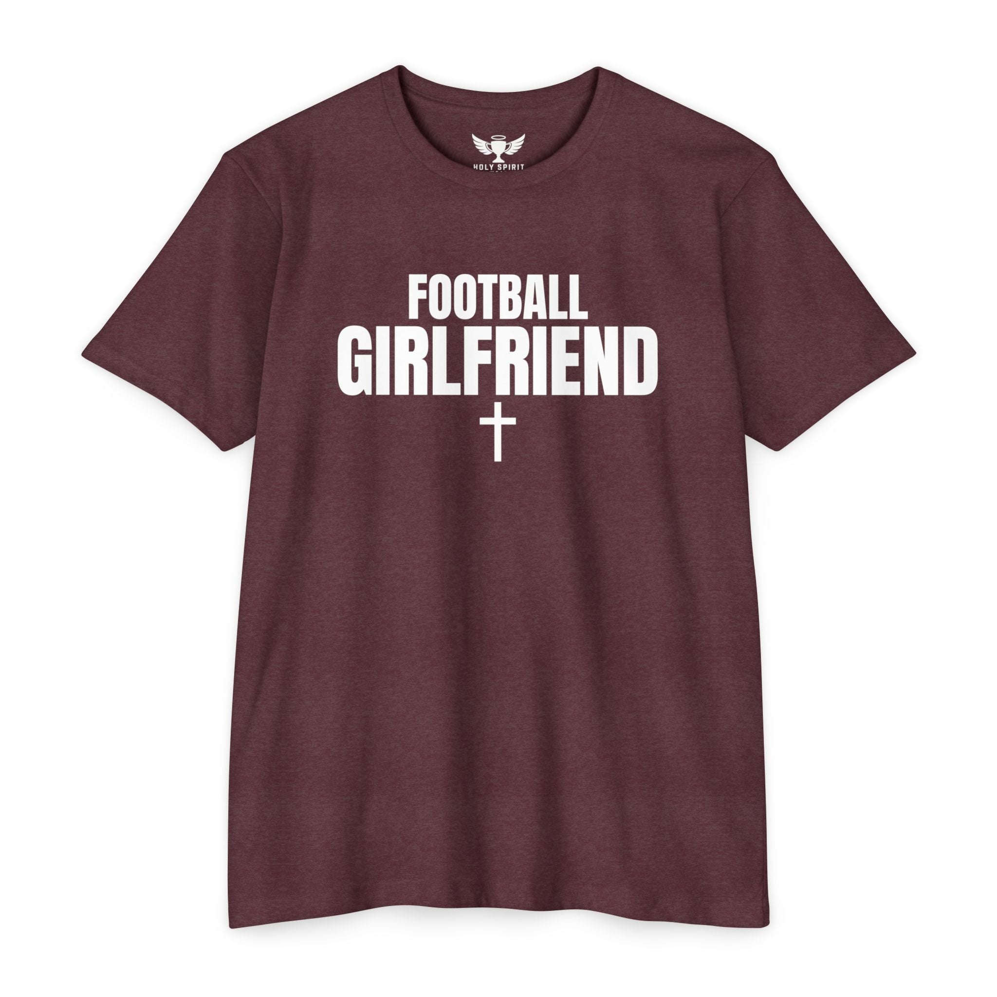 Football Girlfriend T-Shirt — Personalized Back Name & Number