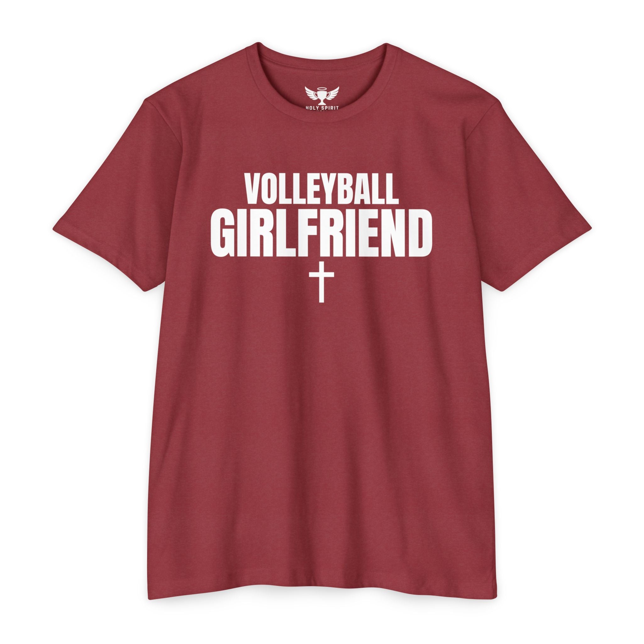 Volleyball Girlfriend T-Shirt — Custom Name & Number