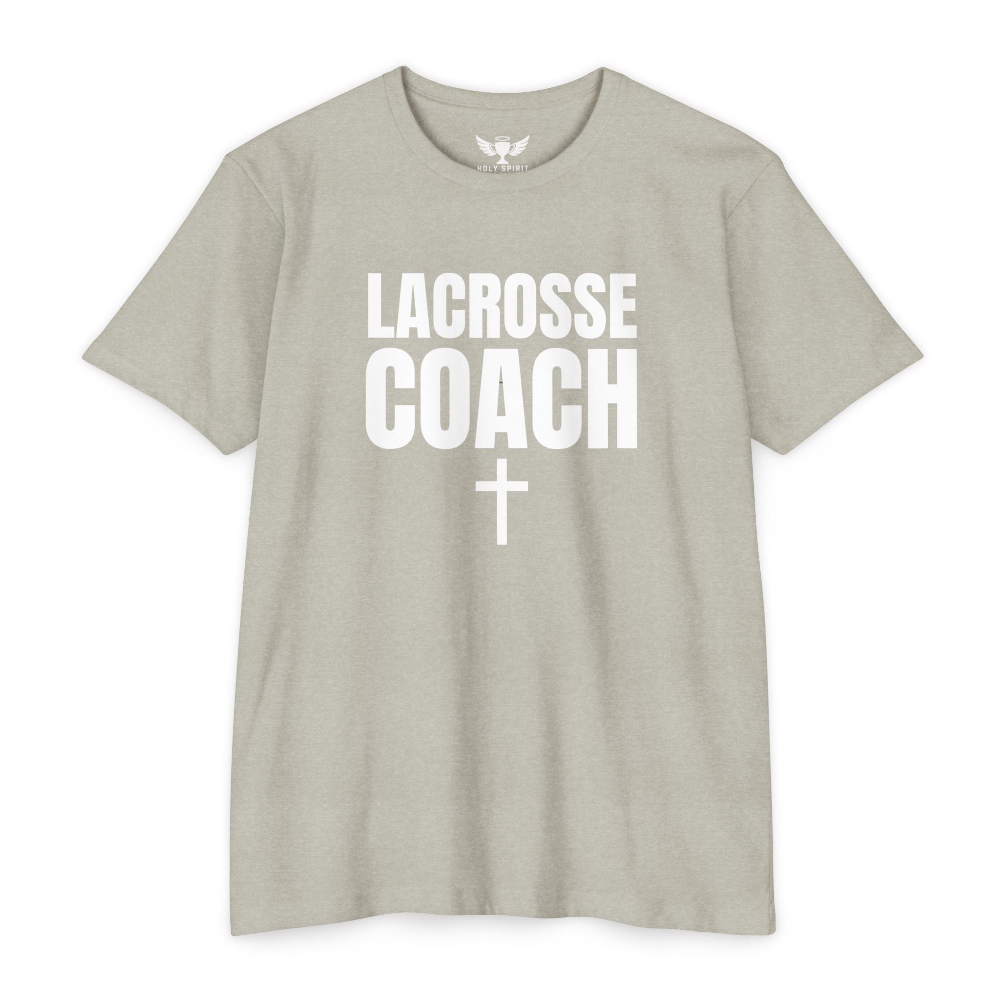 Lacrosse Coach T-Shirt – Custom Name & Number Sports Tee