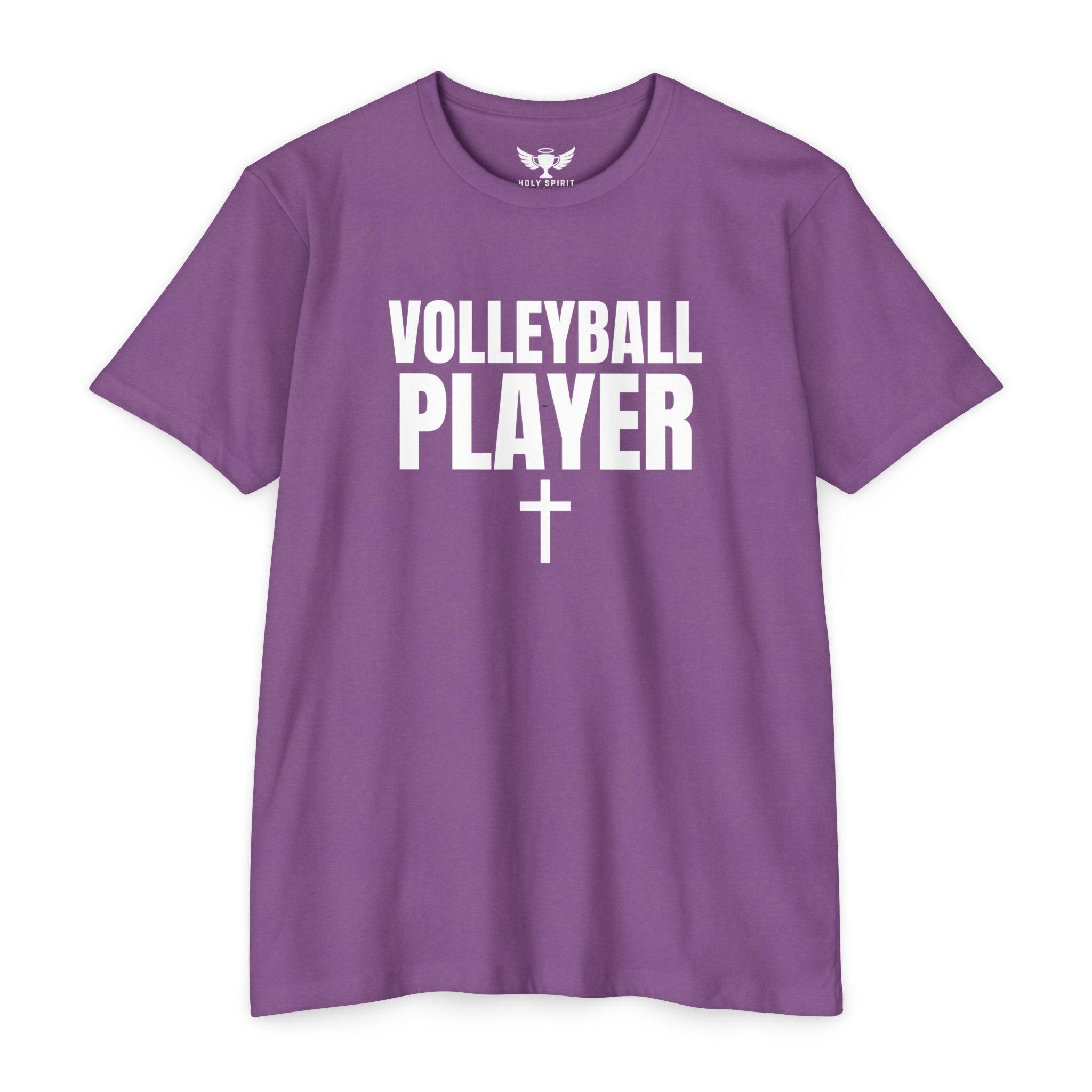 Volleyball Player T-Shirt — Custom Name & Number Sports Tee