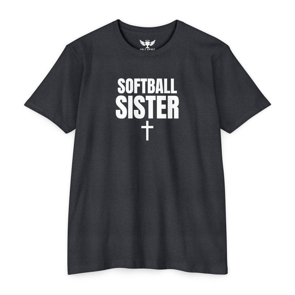 Softball Sister T-Shirt — Personalized Team Jersey Tee (Name & Number)
