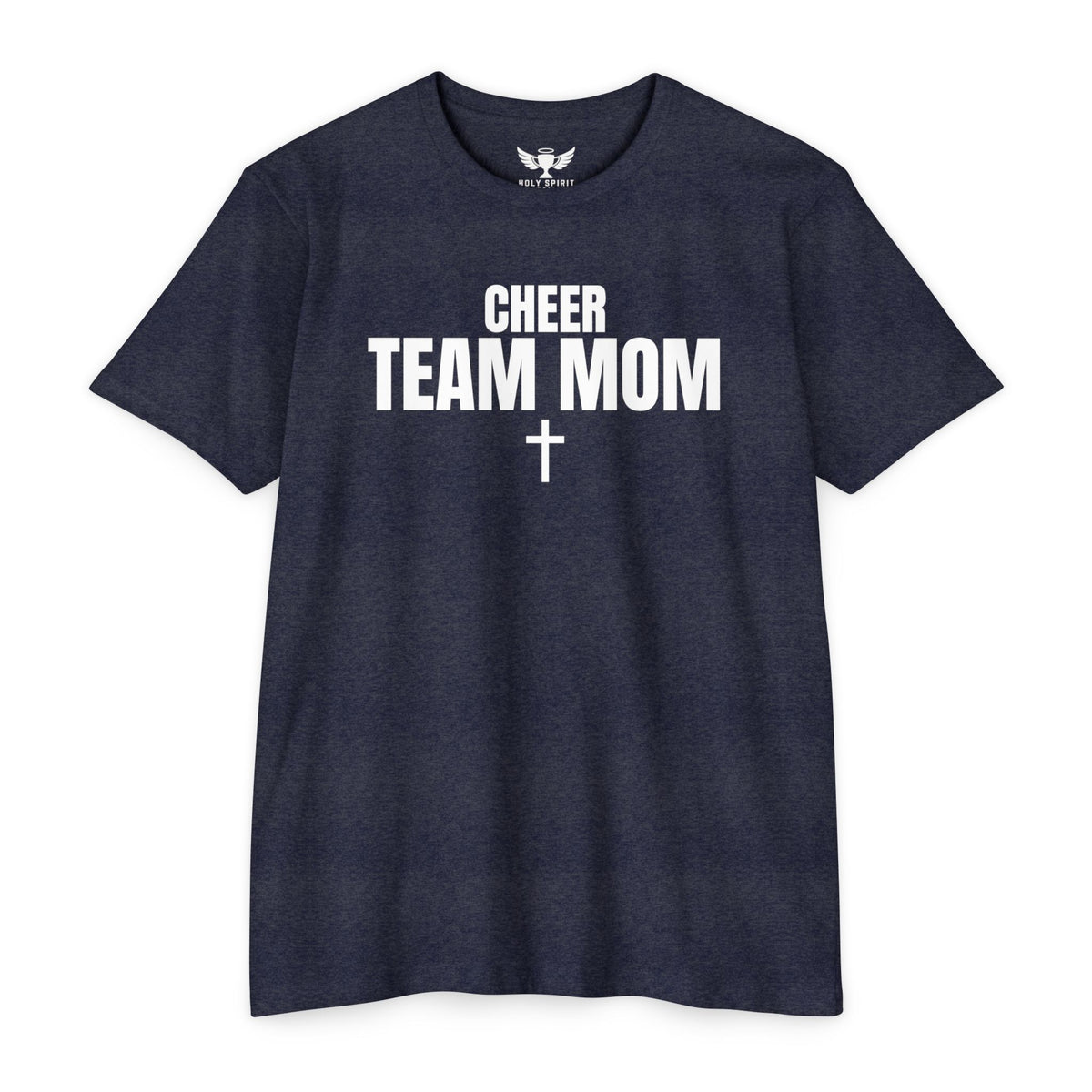 Cheer Team Mom T-Shirt — Personalized Back Number and Name