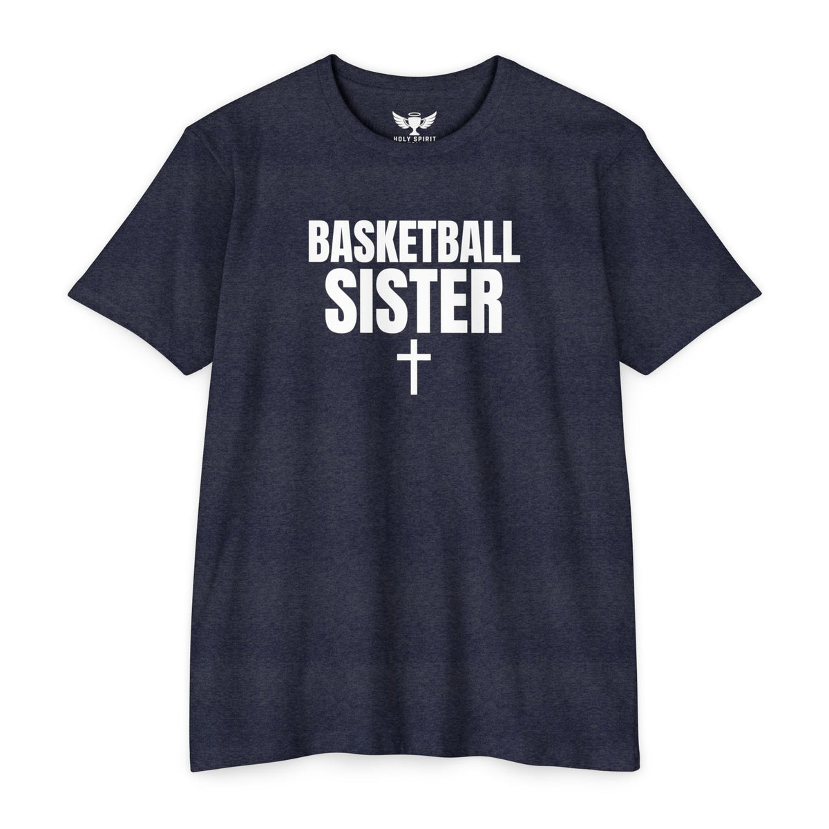 Basketball Sister T-Shirt — Custom Back Name & Number