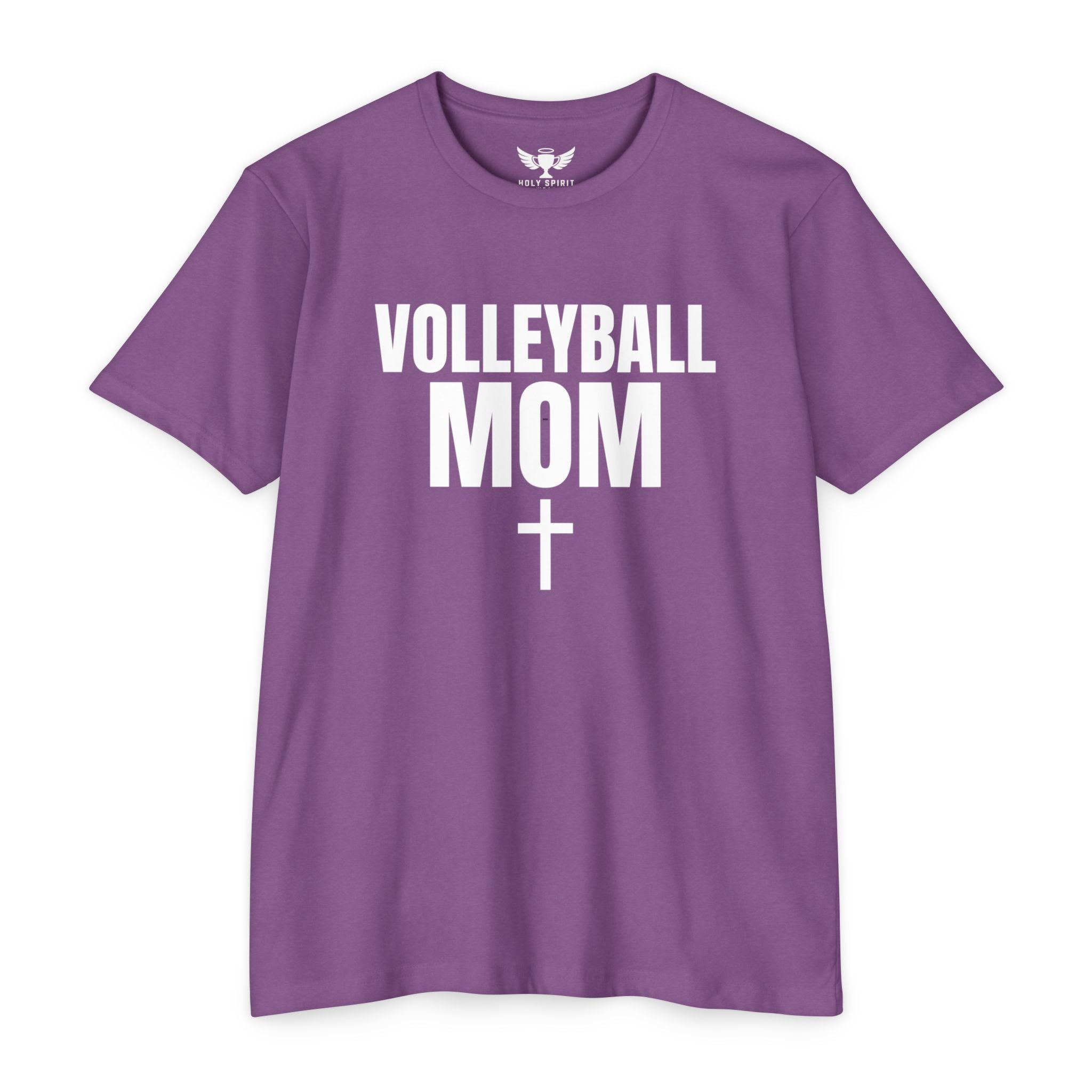 Volleyball Mom T‑Shirt — Custom Name & Number Sports Tee