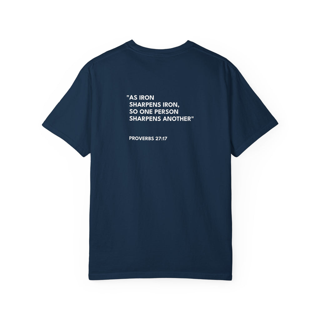 Proverbs 27:17 Unisex Logo Casual T-Shirt