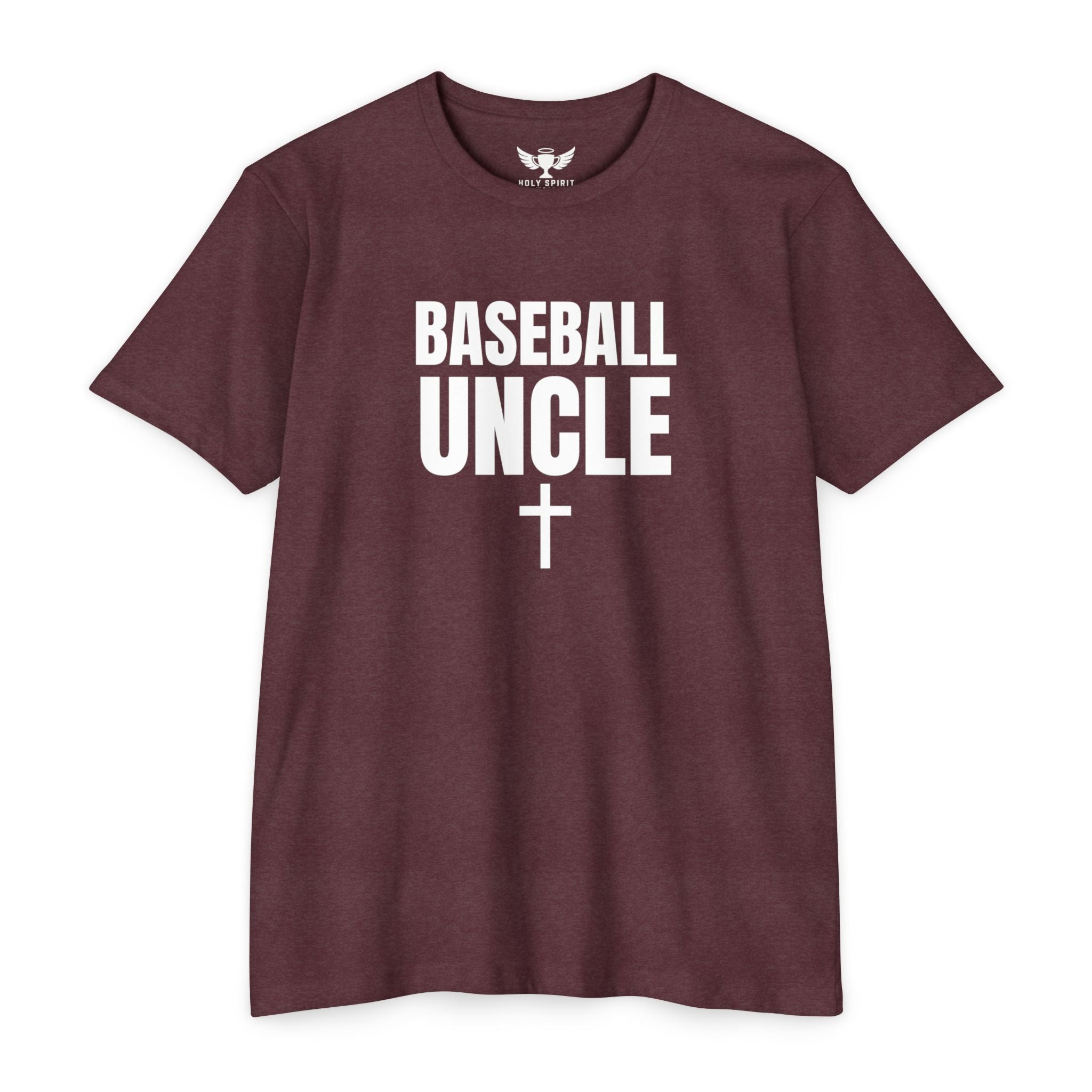Baseball Uncle T-Shirt — Custom Back Name & Number