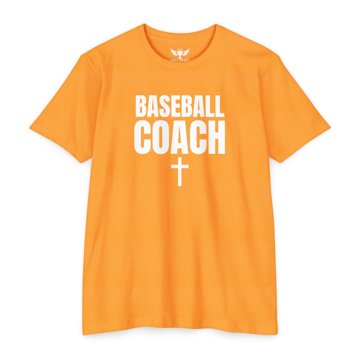 Baseball Coach T-Shirt — Custom Back Name & Number