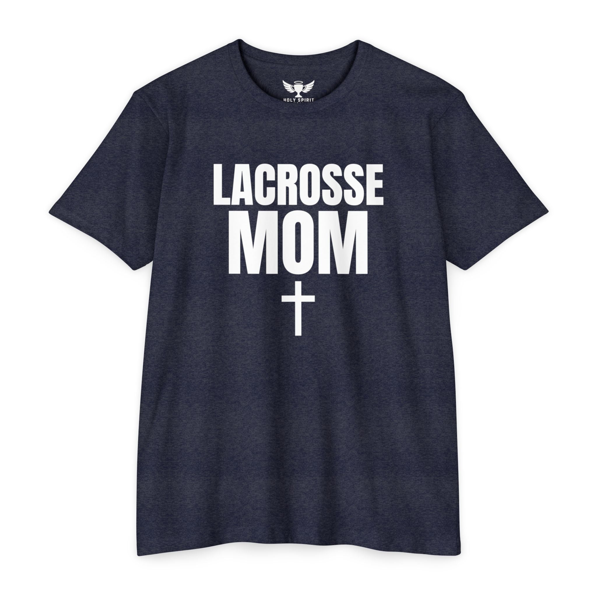 Lacrosse Mom T-Shirt - Custom Name & Number Sports Tee