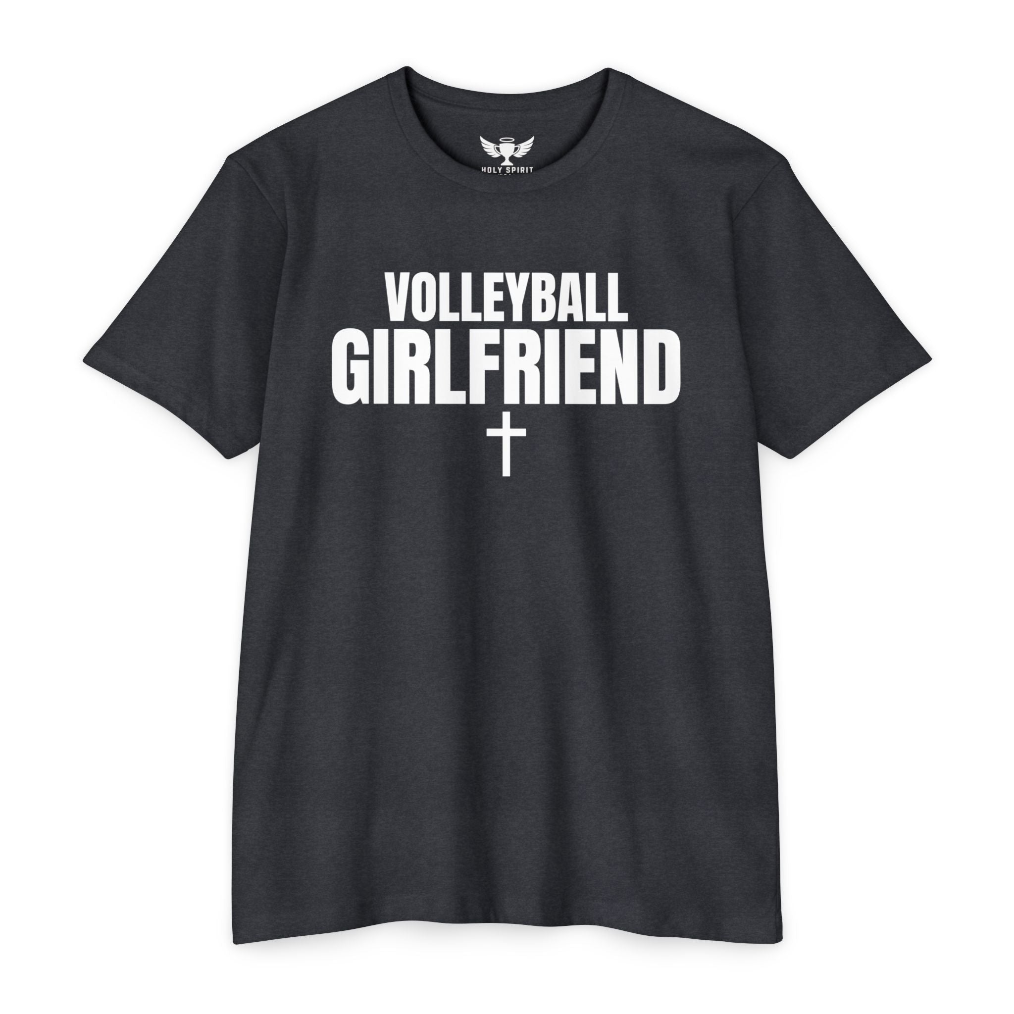 Volleyball Girlfriend T-Shirt — Custom Name & Number